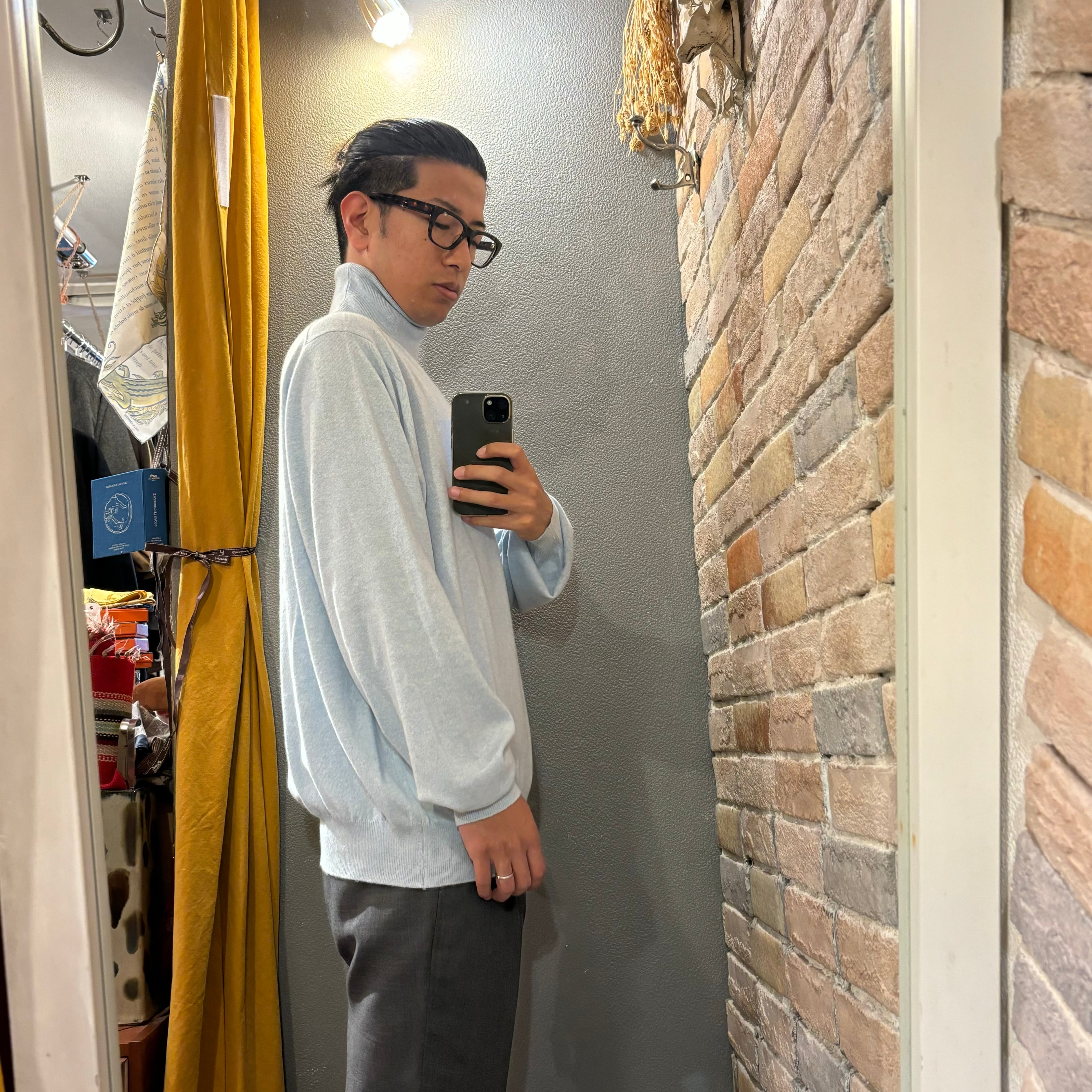 Ballantyne スコットランド製 デッドストック ピュアカシミア