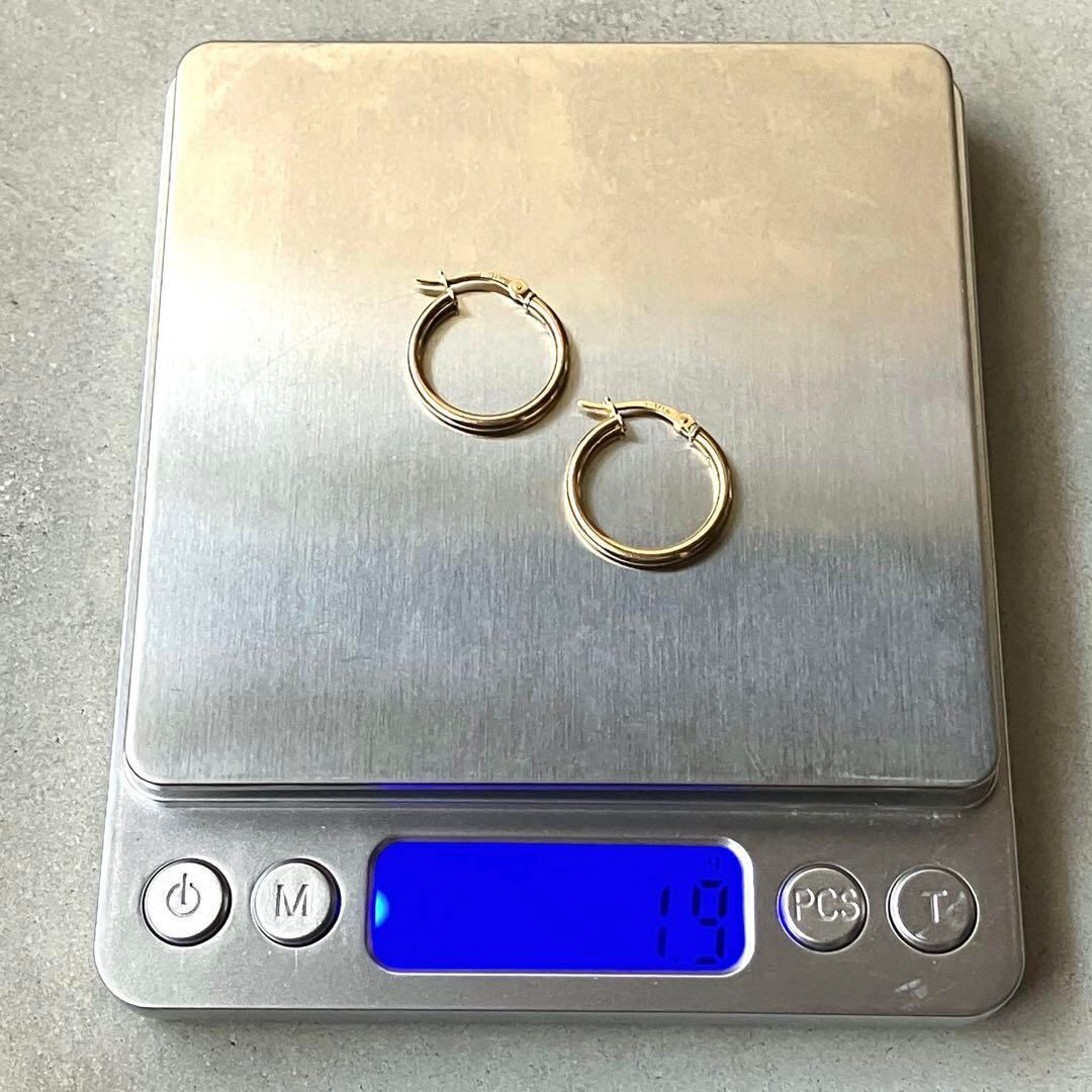 VINTAGE ヴィンテージ ゴールドフープピアス シルバー925 | unune