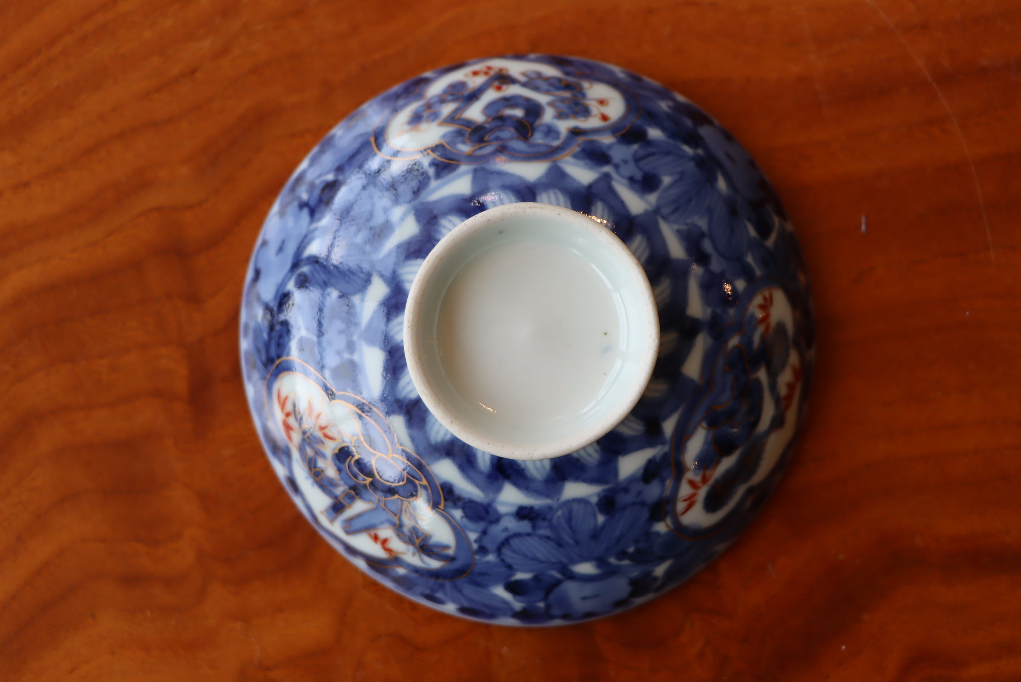 蓋茶碗 古伊万里 染付 松竹梅文 | (有)新原美術