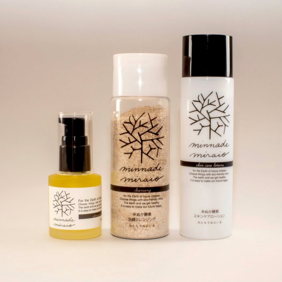 米ぬか酵素スキンケアセット | Rice bran enzyme skin care set | 晴豆商店