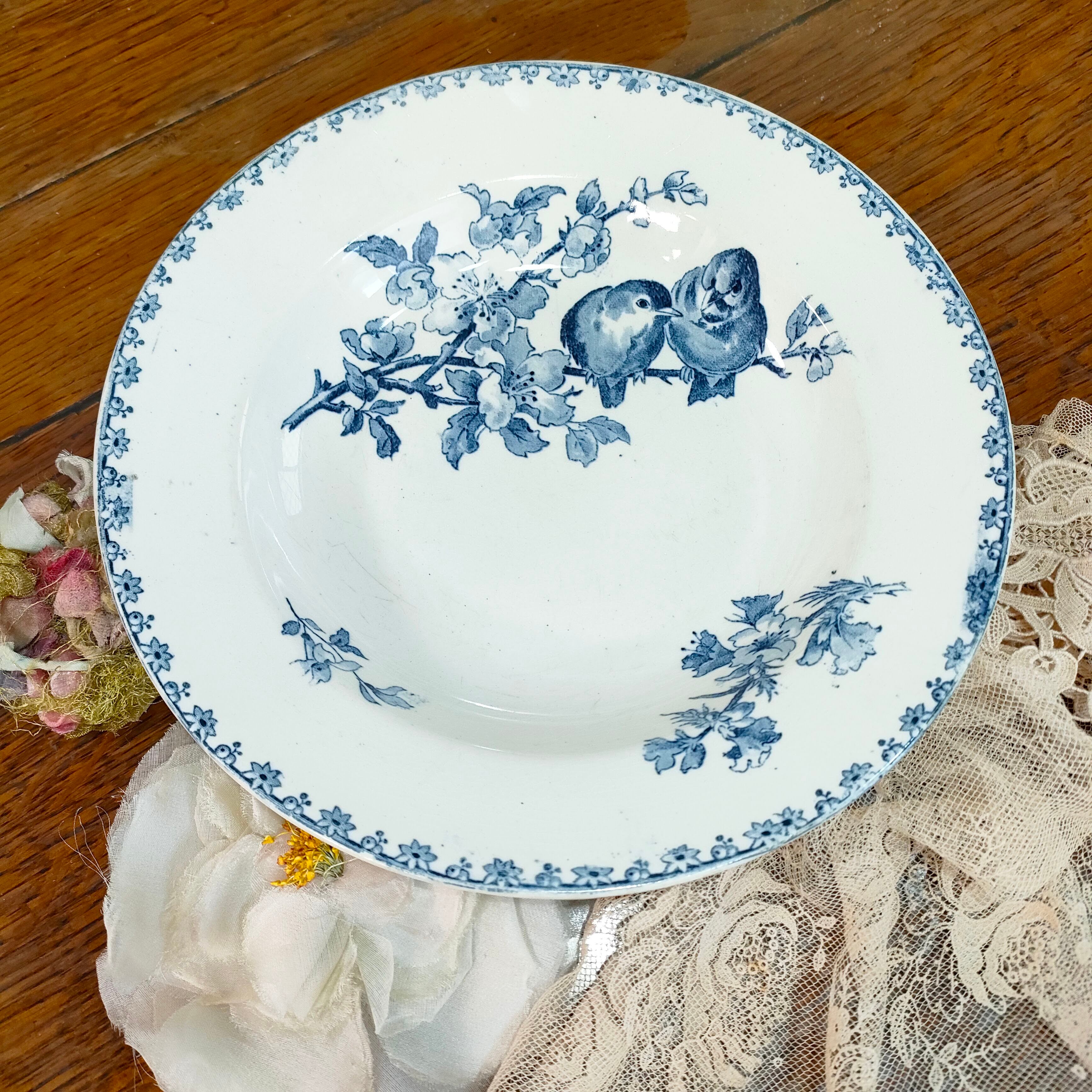 新春アンティーク福袋③プレート&ソーサー5枚セット サルグミンヌ