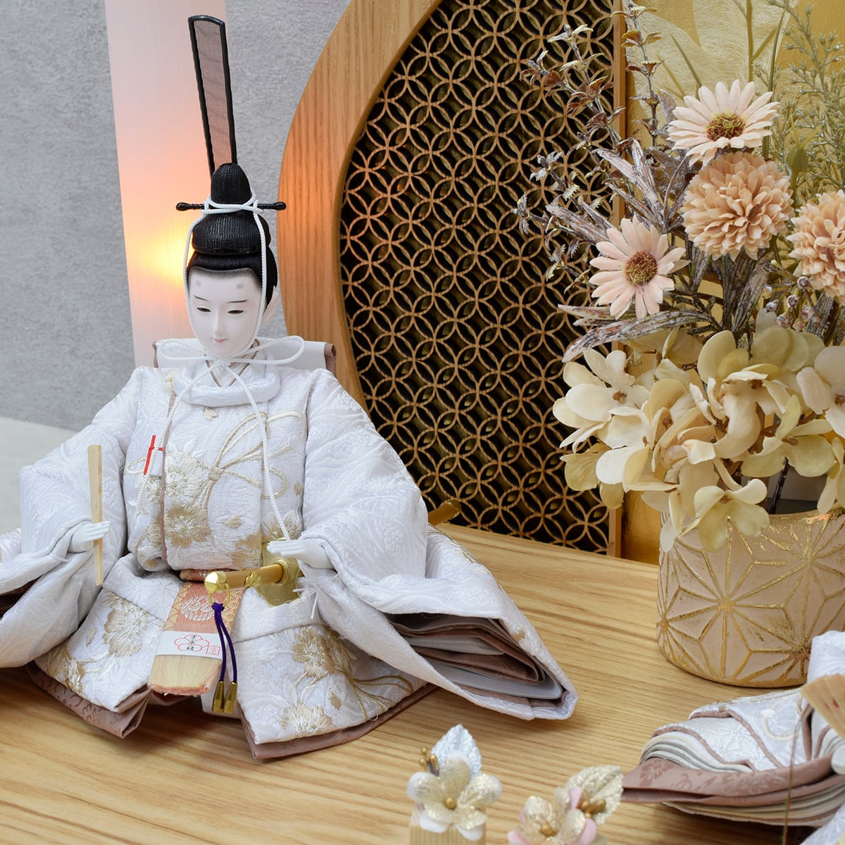 雛人形 親王飾り【彩七宝】AYASHIPPOU｜モダン｜おしゃれ｜かわいい