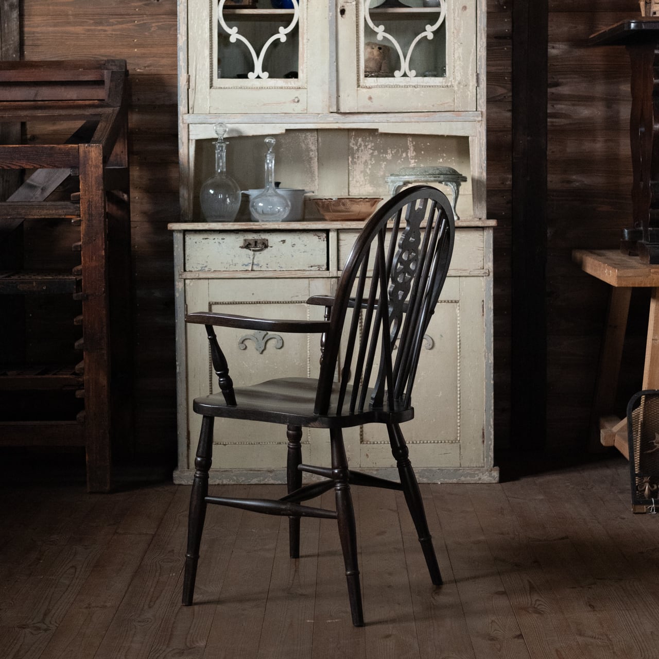 Wheelback Arm Chair / ホイールバックアームチェア〈ウィンザーチェア