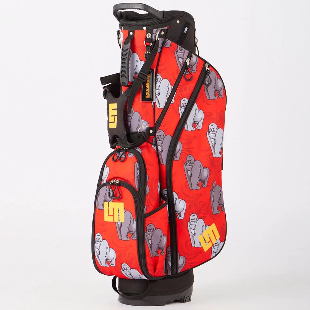 LOUDMOUTH】8.5型 スタンド キャディバッグ ゴリラレッド | LMH ONLINE