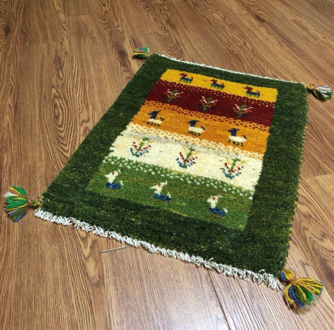 ペルシャギャッベ (ギャベ) ギャッベ 玄関マット No.GM-327 | A's Rug