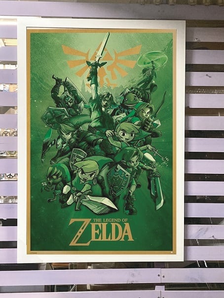 ゼルダの伝説 リンクオールスターズ 輸入ポスター 61cm x 91.5cm