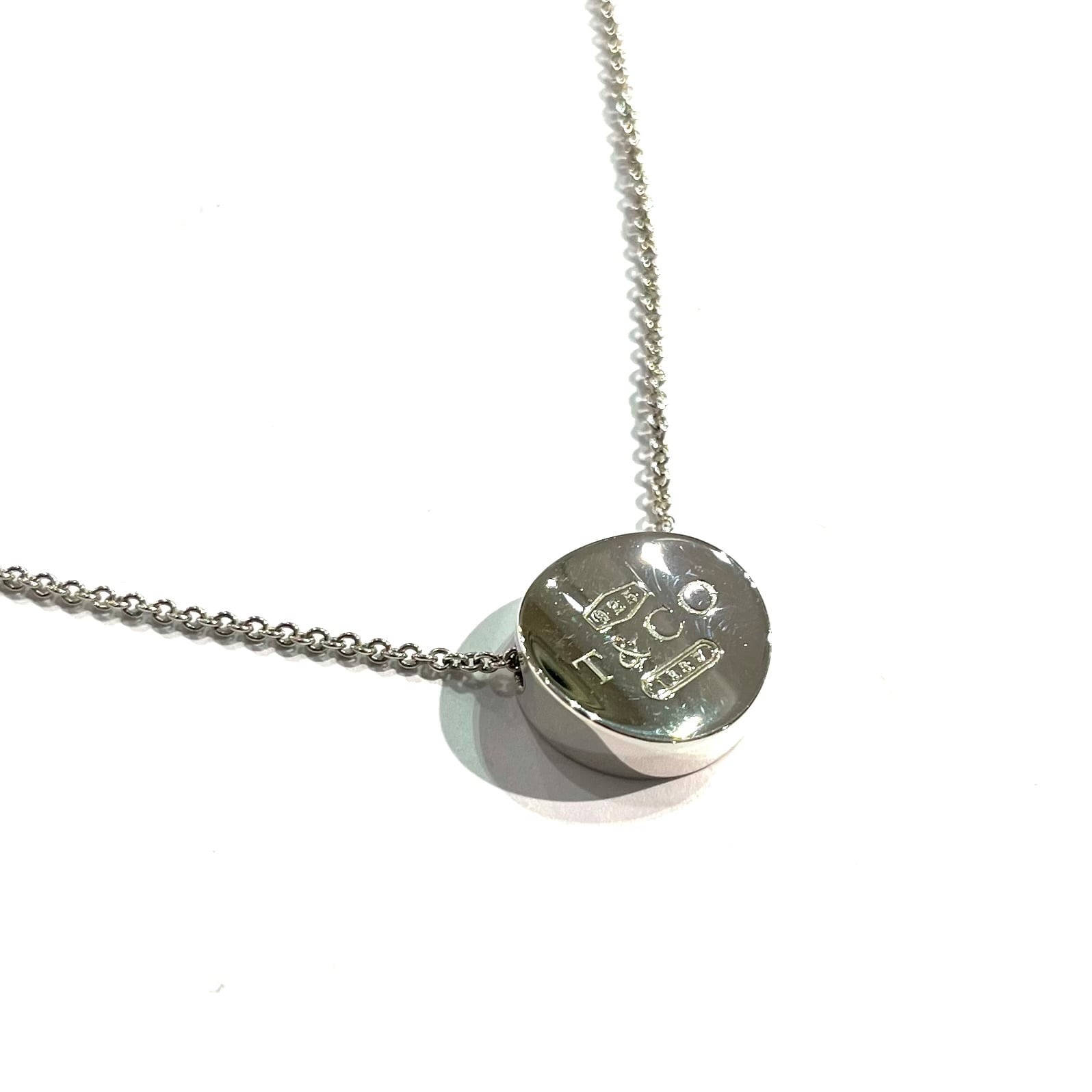 TIFFANY&CO.】T1984 エンゲージメントタグ ネックレス／T&CO刻印