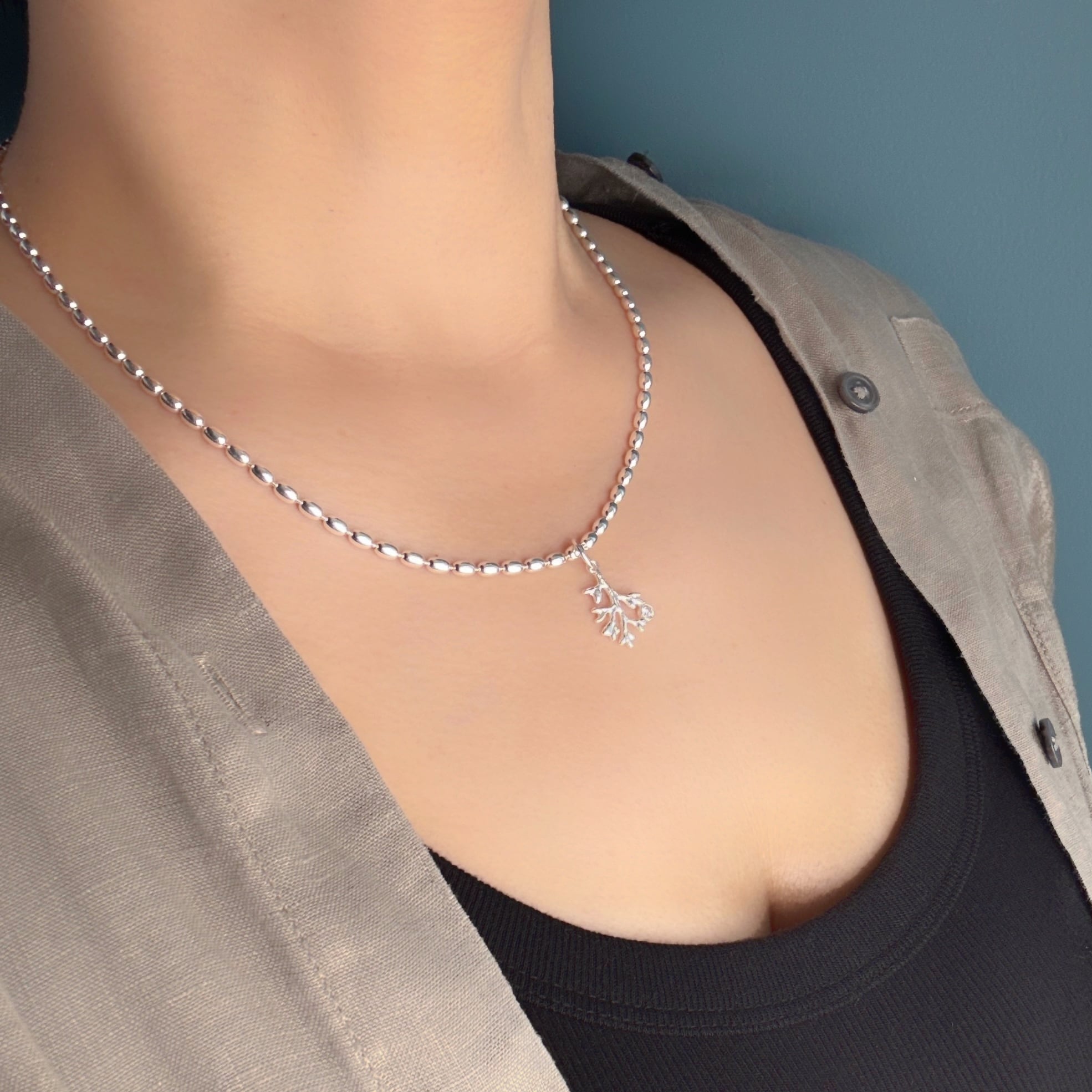 珊瑚の木の ネックレス | 【公式通販】鎌倉のシルバージュエリー専門店