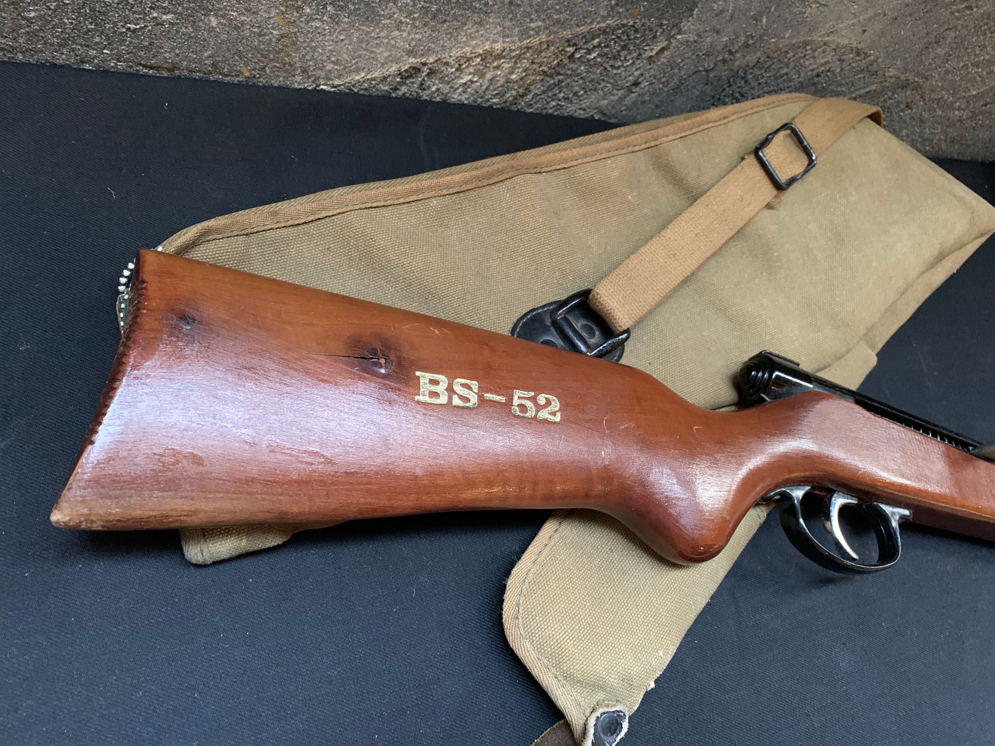 Japan Vinage つづみ弾式 ライフル 銃 BS-52 スポーツ射的 モデルガン