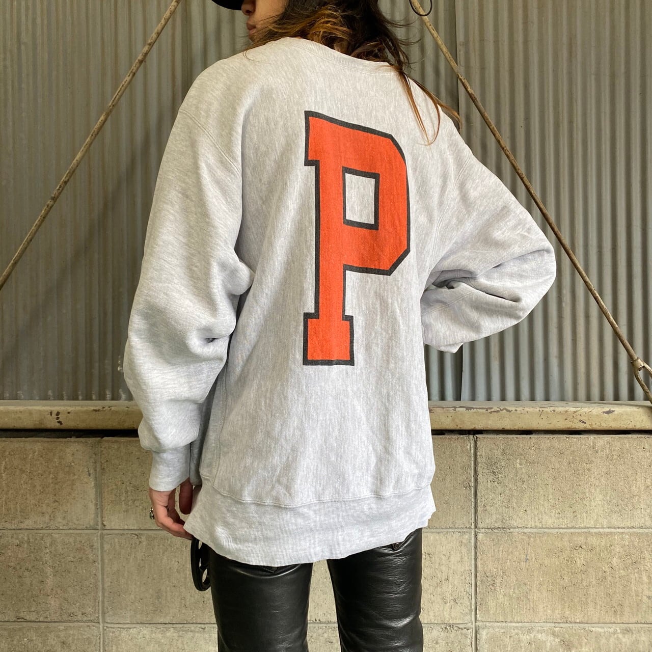 90年代 ビンテージ 刺繍タグ USA製 Champion チャンピオン リバース