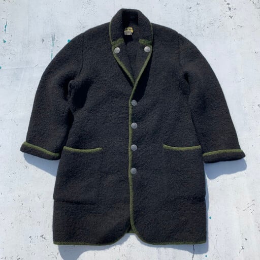 80's HOFER ホッファー チロリアンコート 圧縮ウール オーストリア製