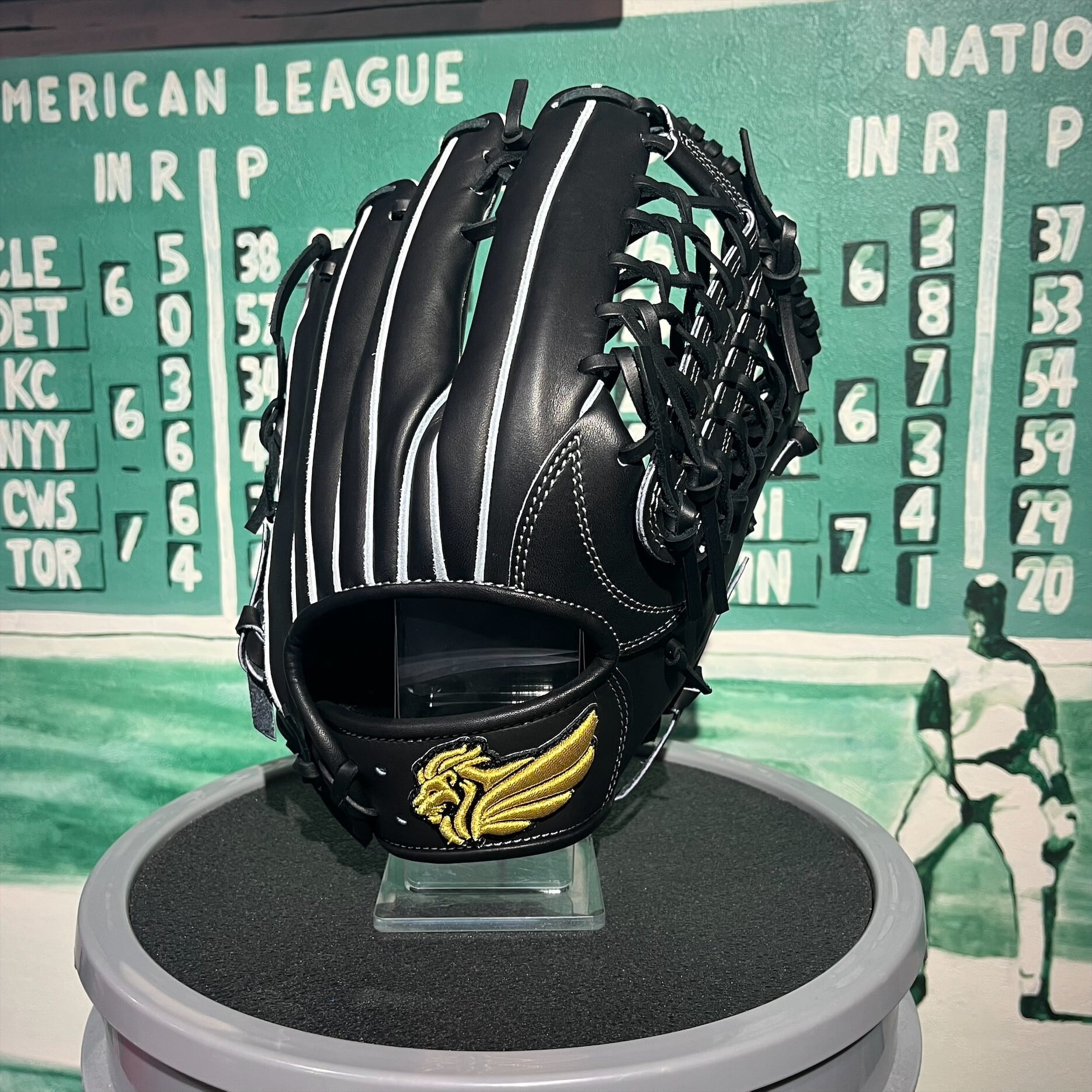 Genuine ジェニュイン 硬式グラブ 内野手用 MIU-S5 ブラック 右投げ