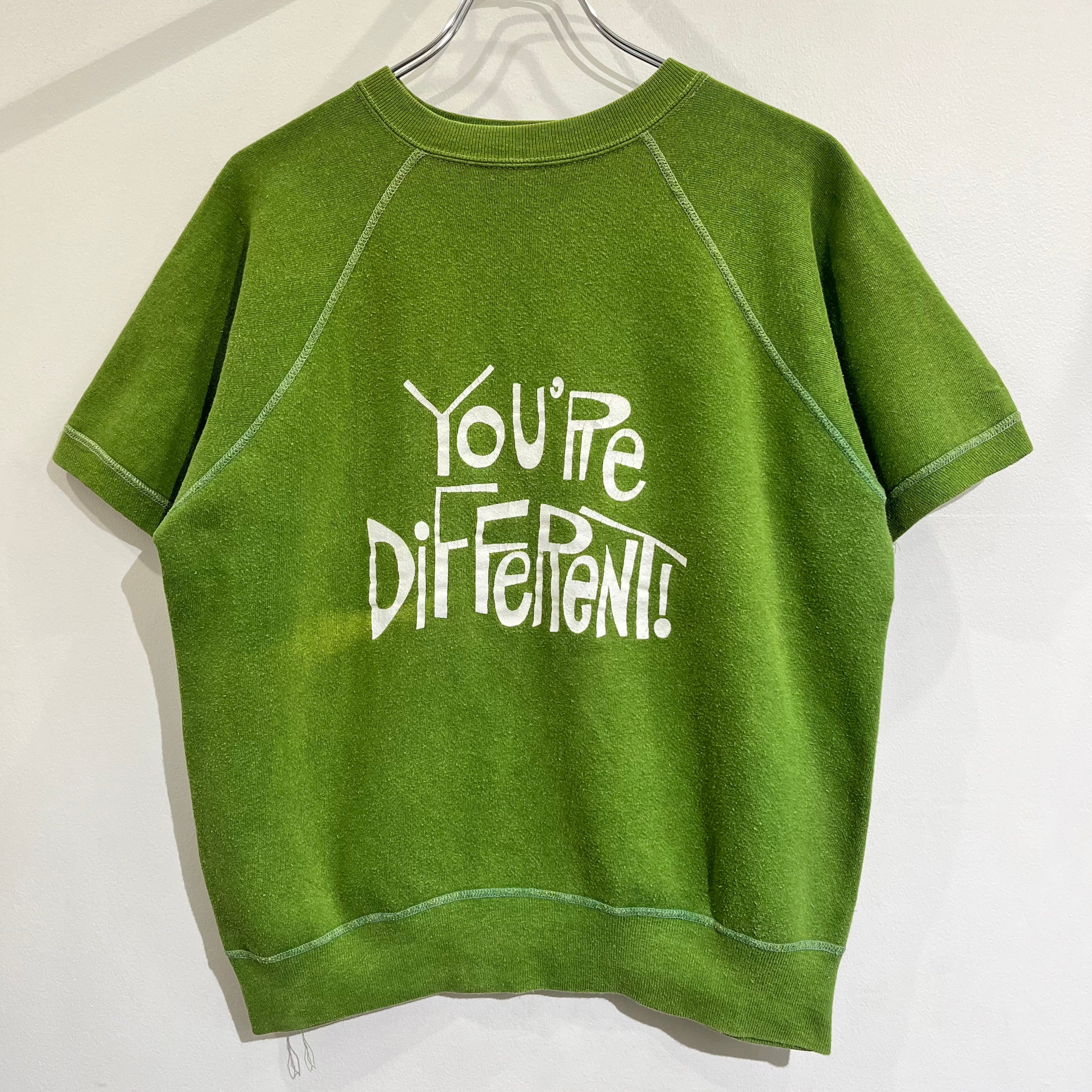 60s S/S Sweat Double Print 60年代 半袖 スウェット 両面プリント