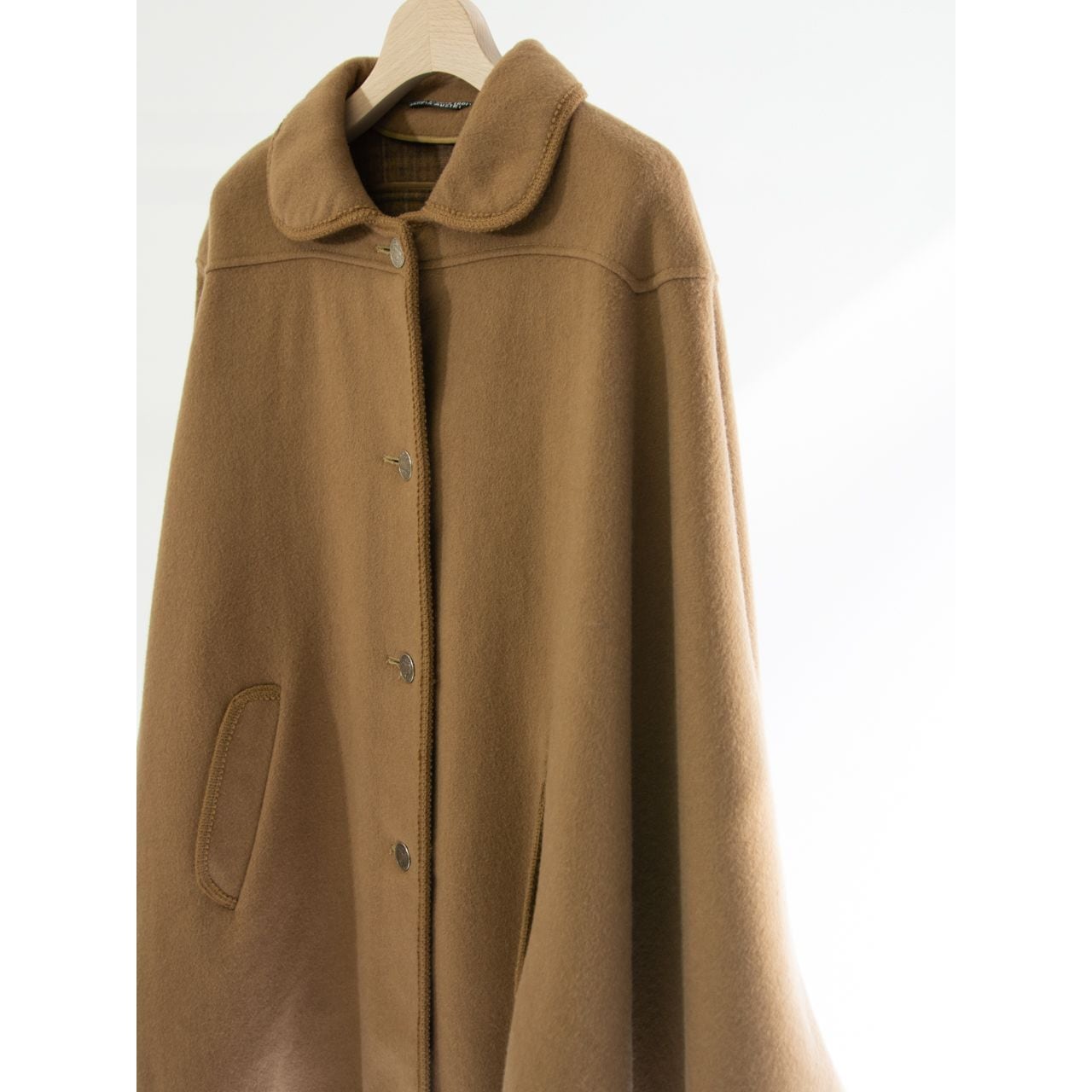 STEINBOCK】Made in Tyrol wool-polyamide loden cape（シュタイン