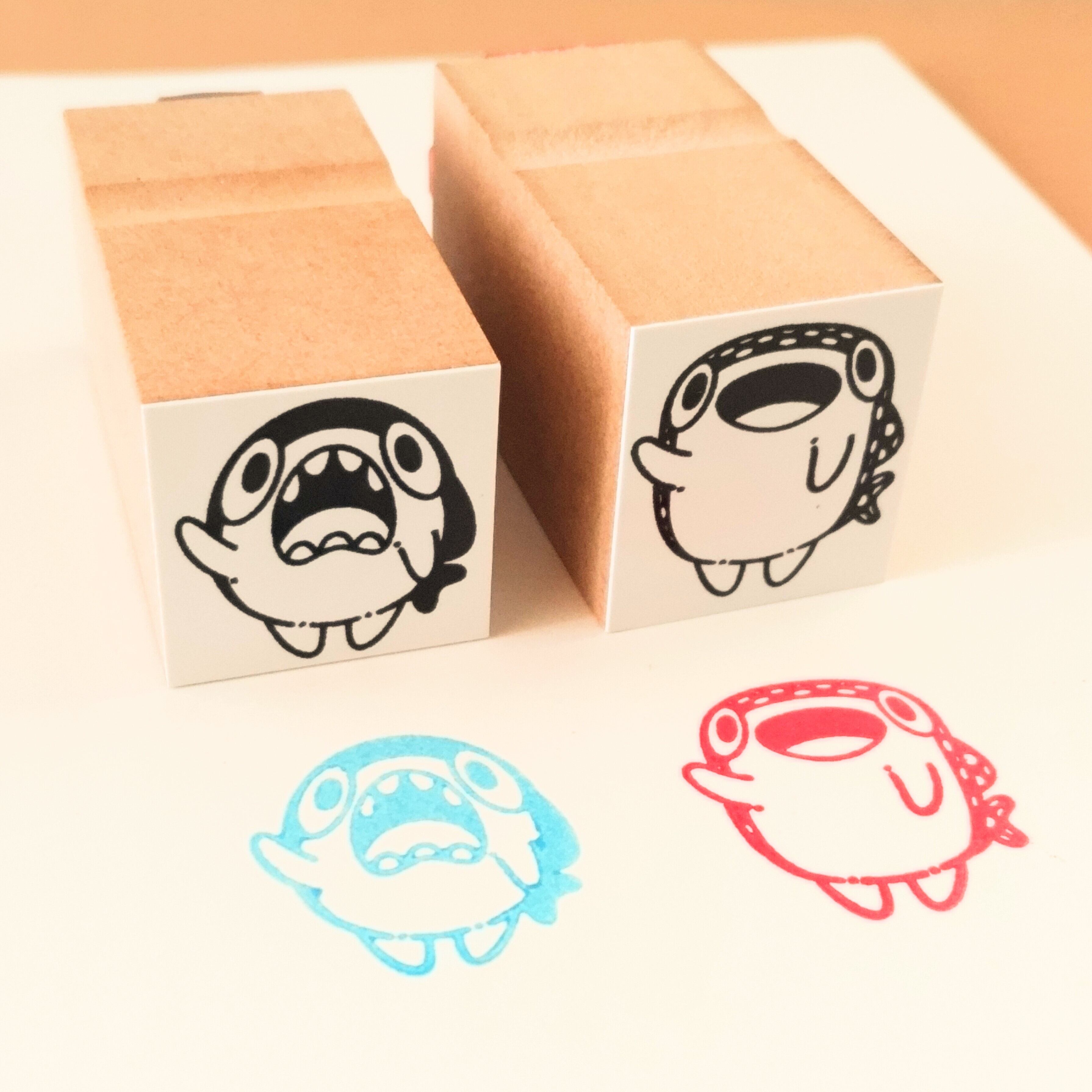 全40種セット】オノマトペット ハーフカットシール | コハラモトシの