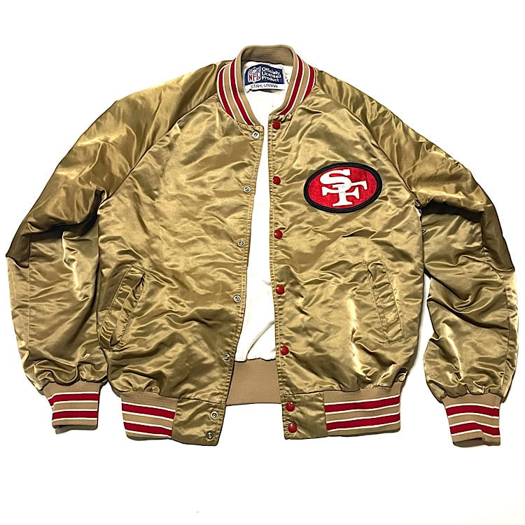 希少』スターター 80s NFL FORTY NINERS ヤンキースタジャン 希少