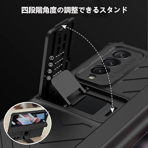 Galaxy Z Fold6 ケース Sペン収納 純正 ヒンジ 保護 人気 ガラスフィル