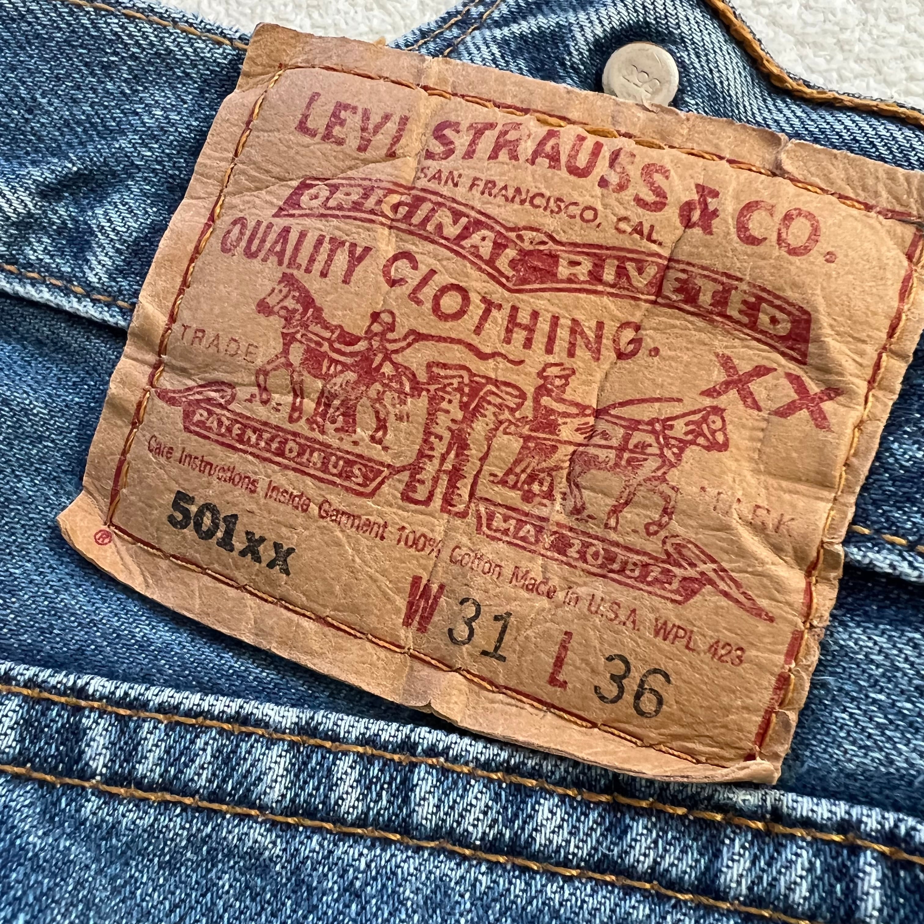 Levi's 501 xx USA製 W31 リーバイス デニム ジーンズ 90年代 ダブル