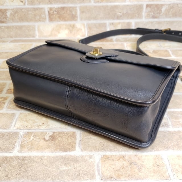 オールドコーチ ☆USA製 ウィリス ターンロック レザー 2WAY