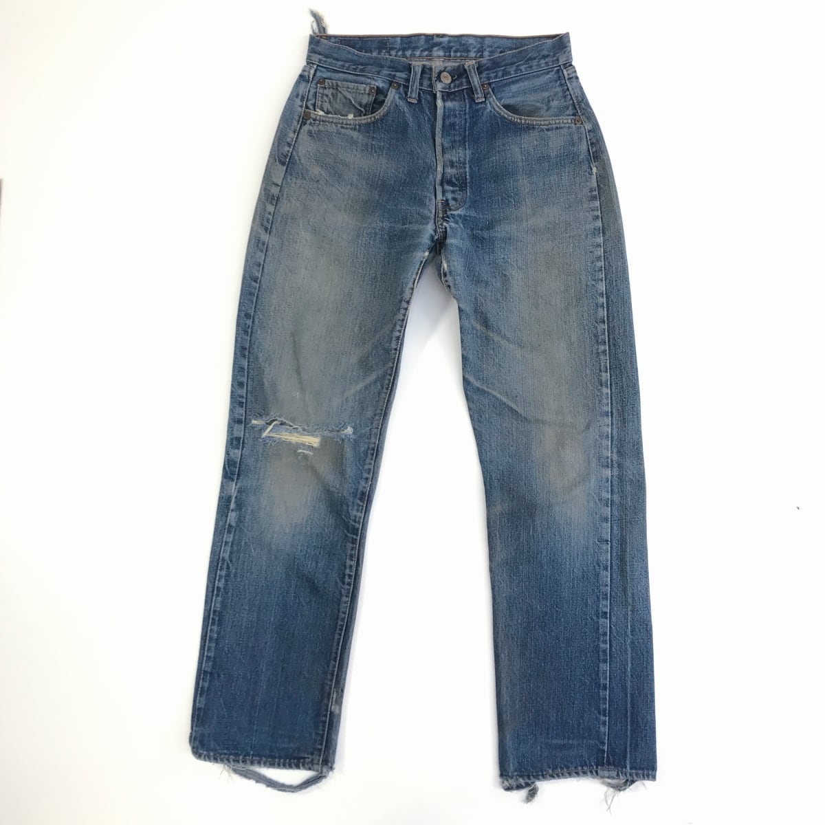 PRICE DOWN】LEVI'S リーバイス 60〜 70年代 501 BIG E 66前期 赤耳 足