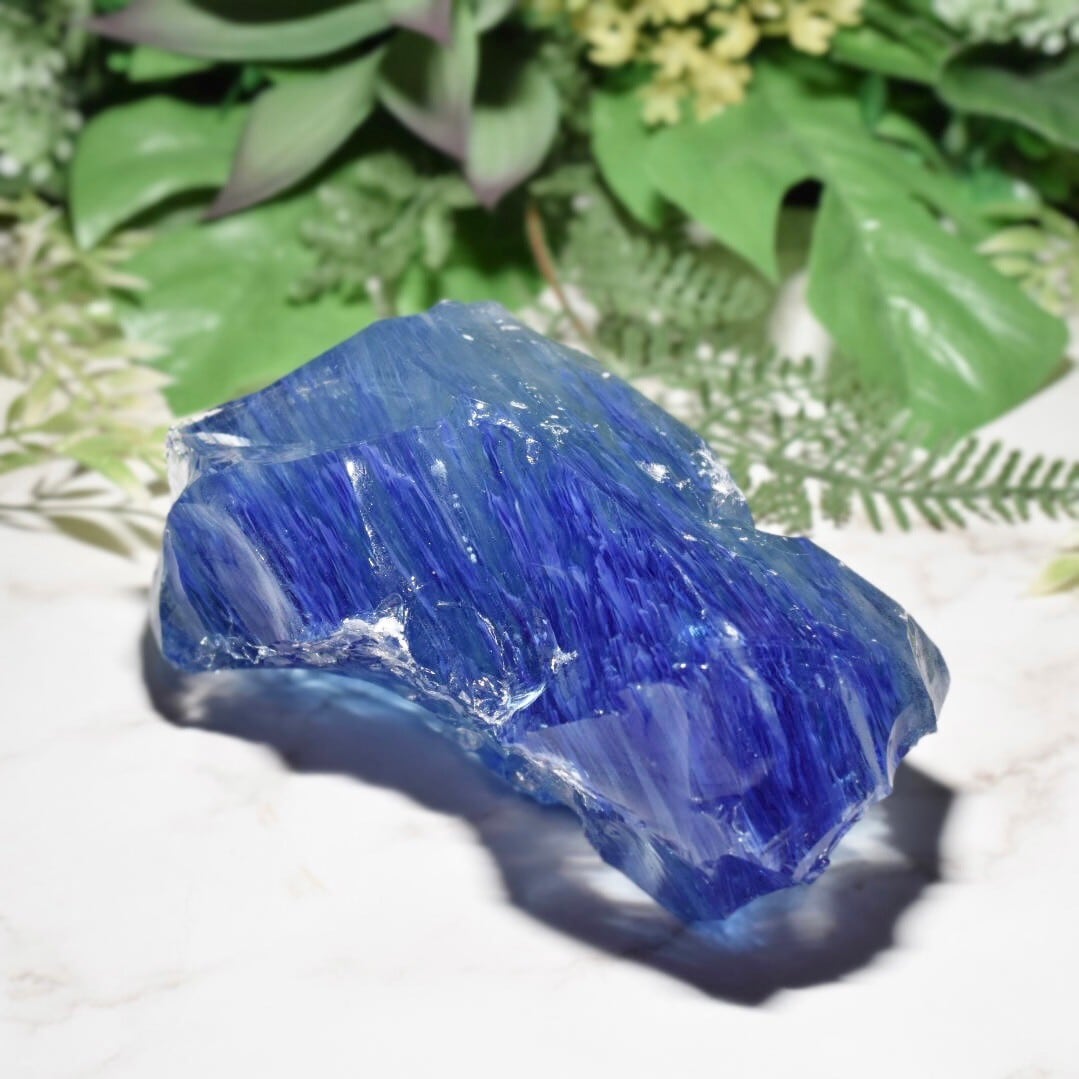 虹入り！シエラネバダ産 アンダラクリスタル原石 ブルーレイスター