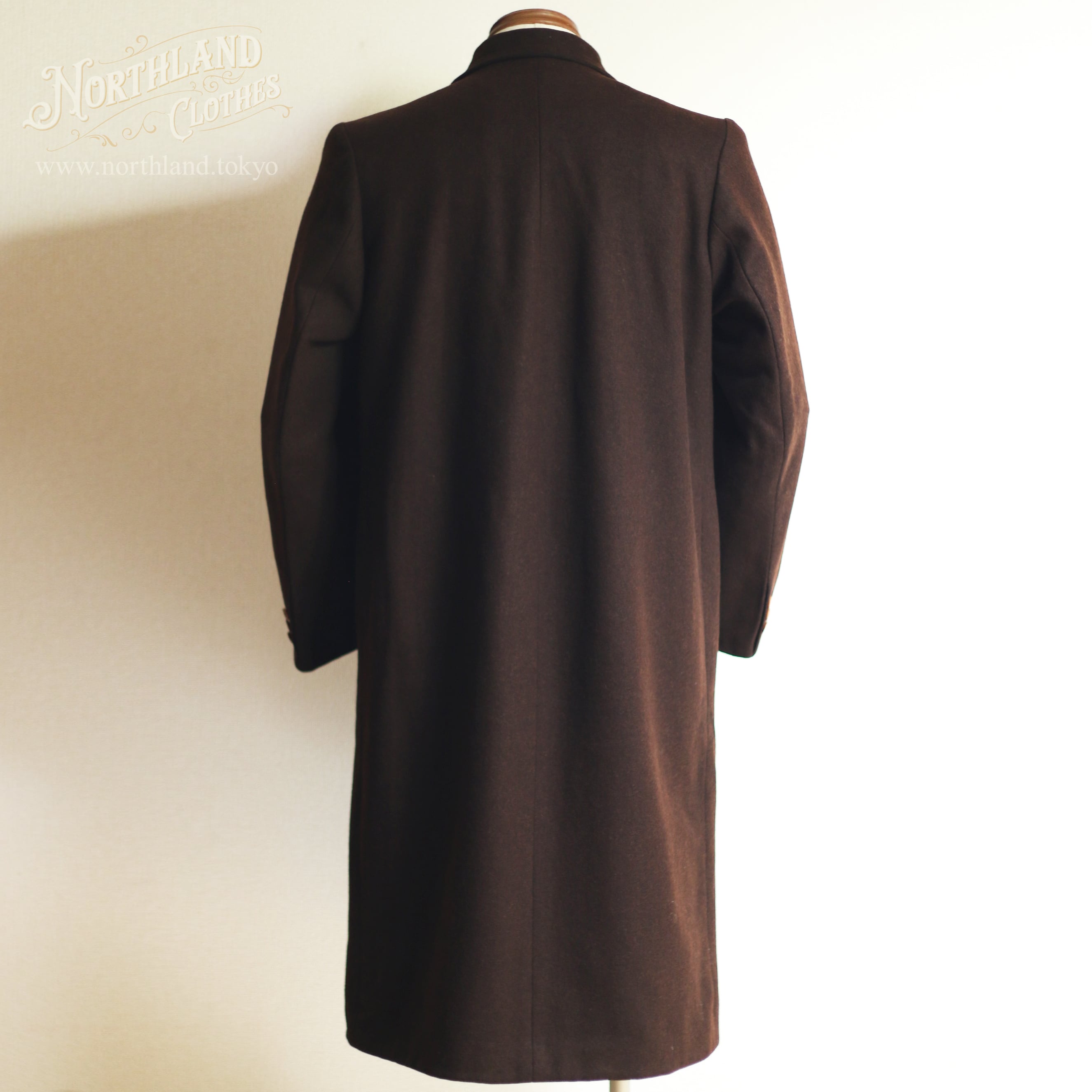 SOLD】1930年代 - 40年代 ヴィンテージ ロング コート 日本製 シングル