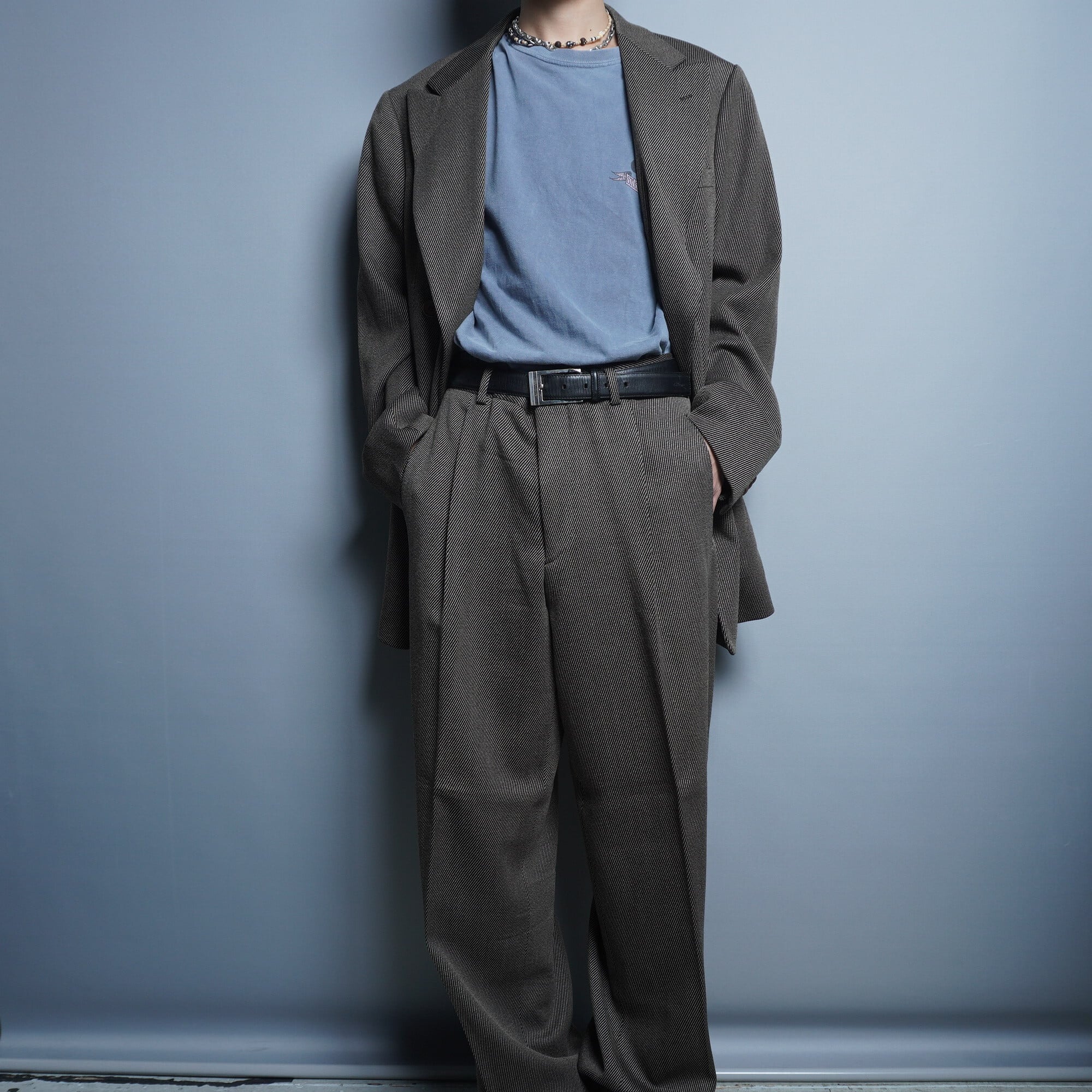 GIORGIO ARMANI】ジョルジオアルマーニ ピュアヴァージンウール ダブル