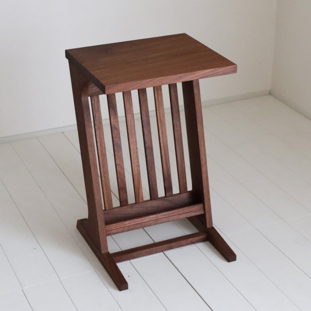 ソファサイドテーブル サイドテーブル ウォールナット Mサイズ