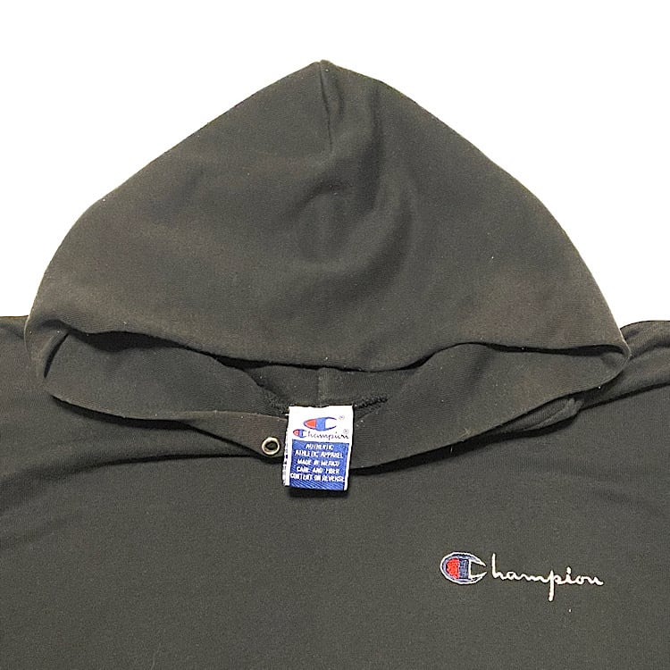 幻のブラック 90s チャンピオン リバースウィーブ スウェット前Vなし