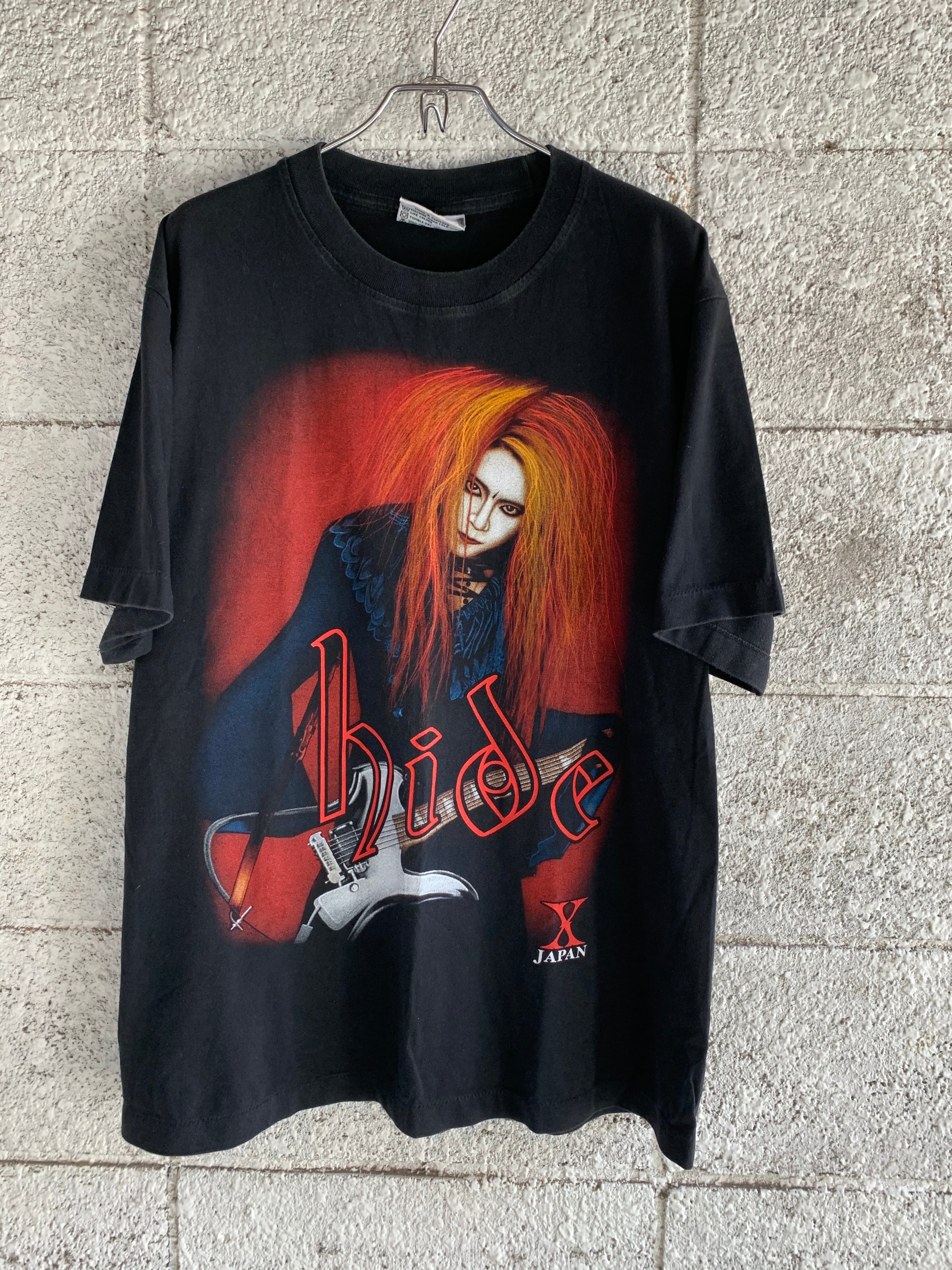 90s X JAPAN HIDE / エックスジャパン ヒデ バンド Tシャツ (L) | 水戸