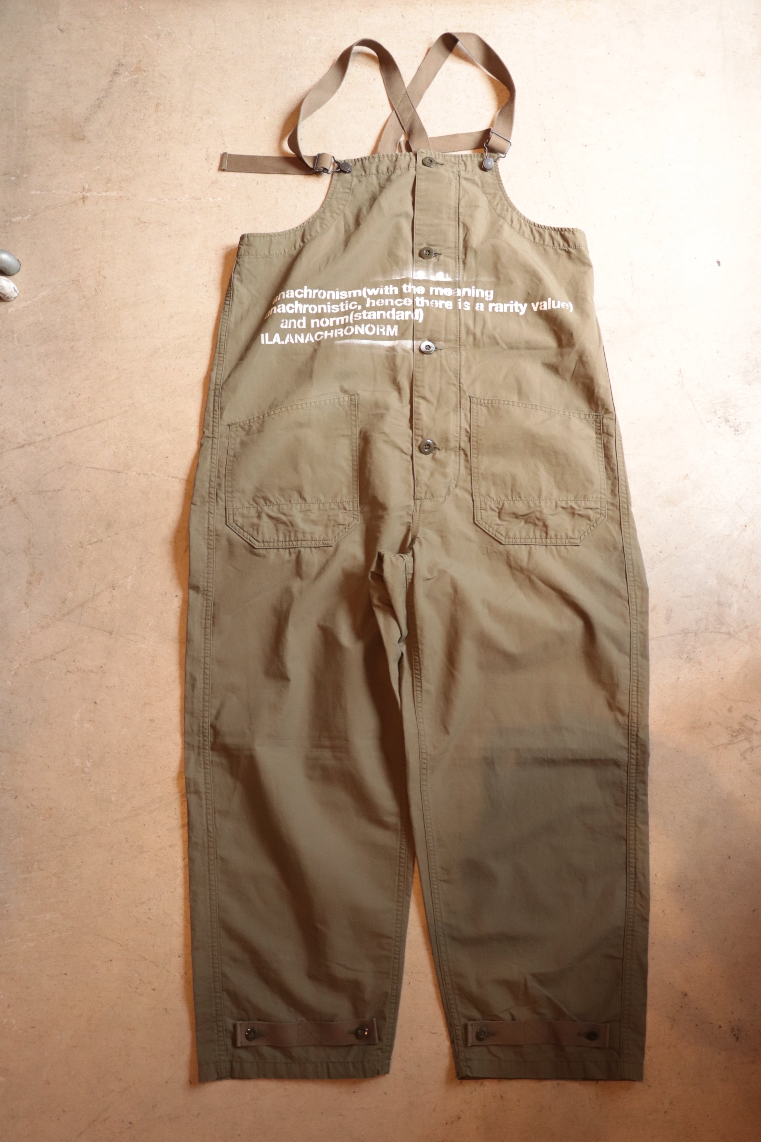 ANACHRONORM/アナクロノーム STENCIL CL OVER PANTS AN050-STCL | MAMBO