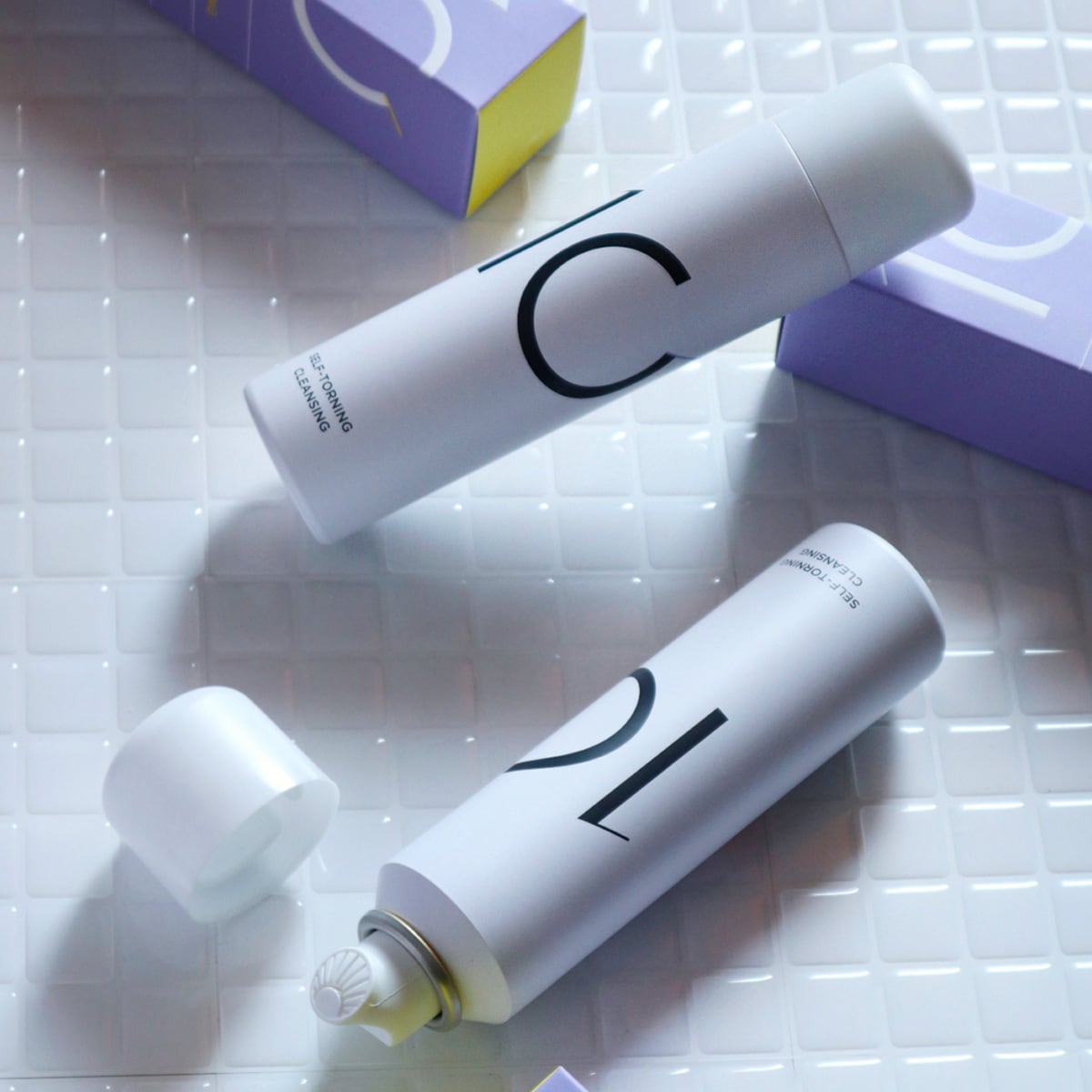 10SKIN】SELF-TORNING CLEANSING セルフトーニングクレンジング <洗顔