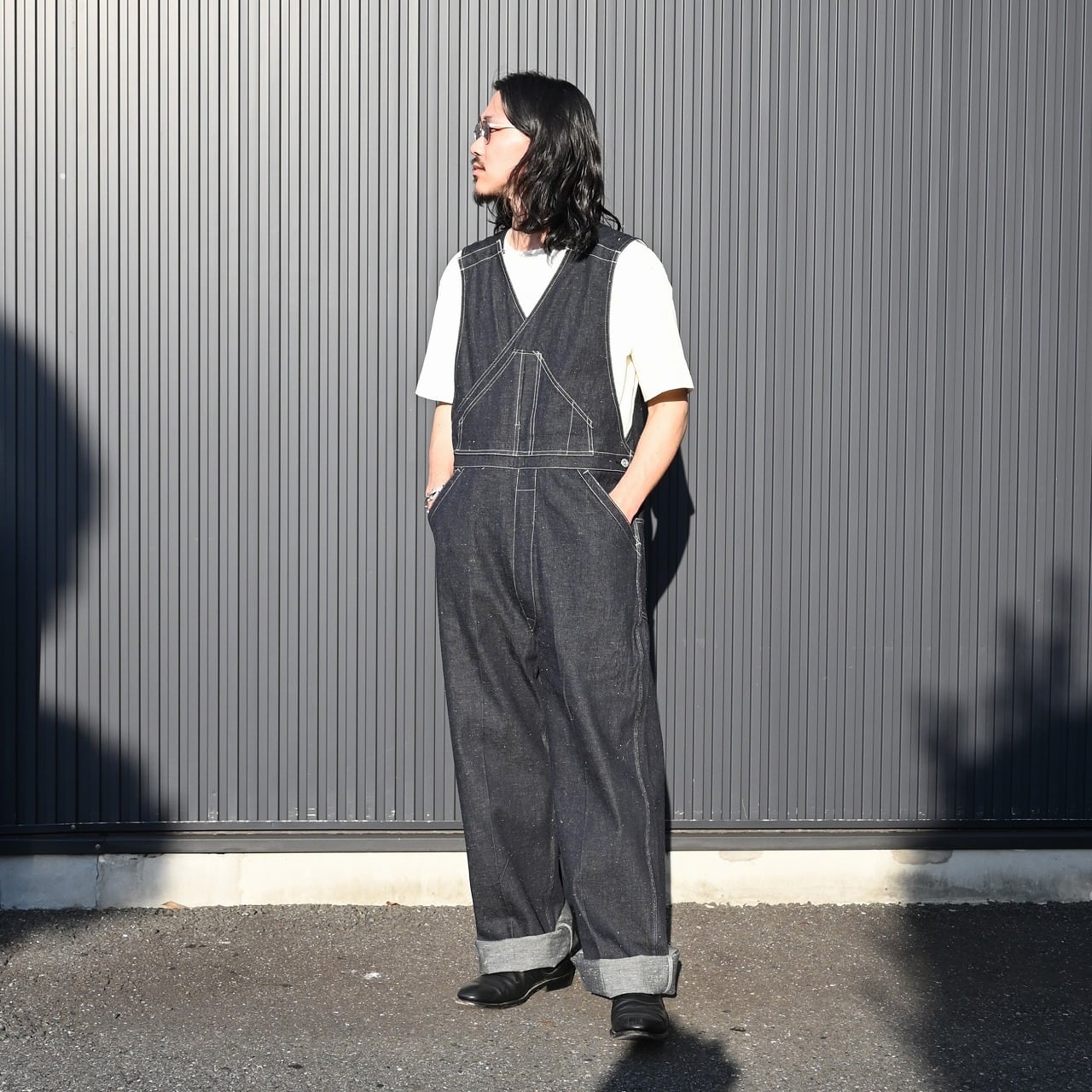 OLD JOE(オールドジョー)25AW新作CROSS SHOULDER ANVIL OVERALLS | GANKO