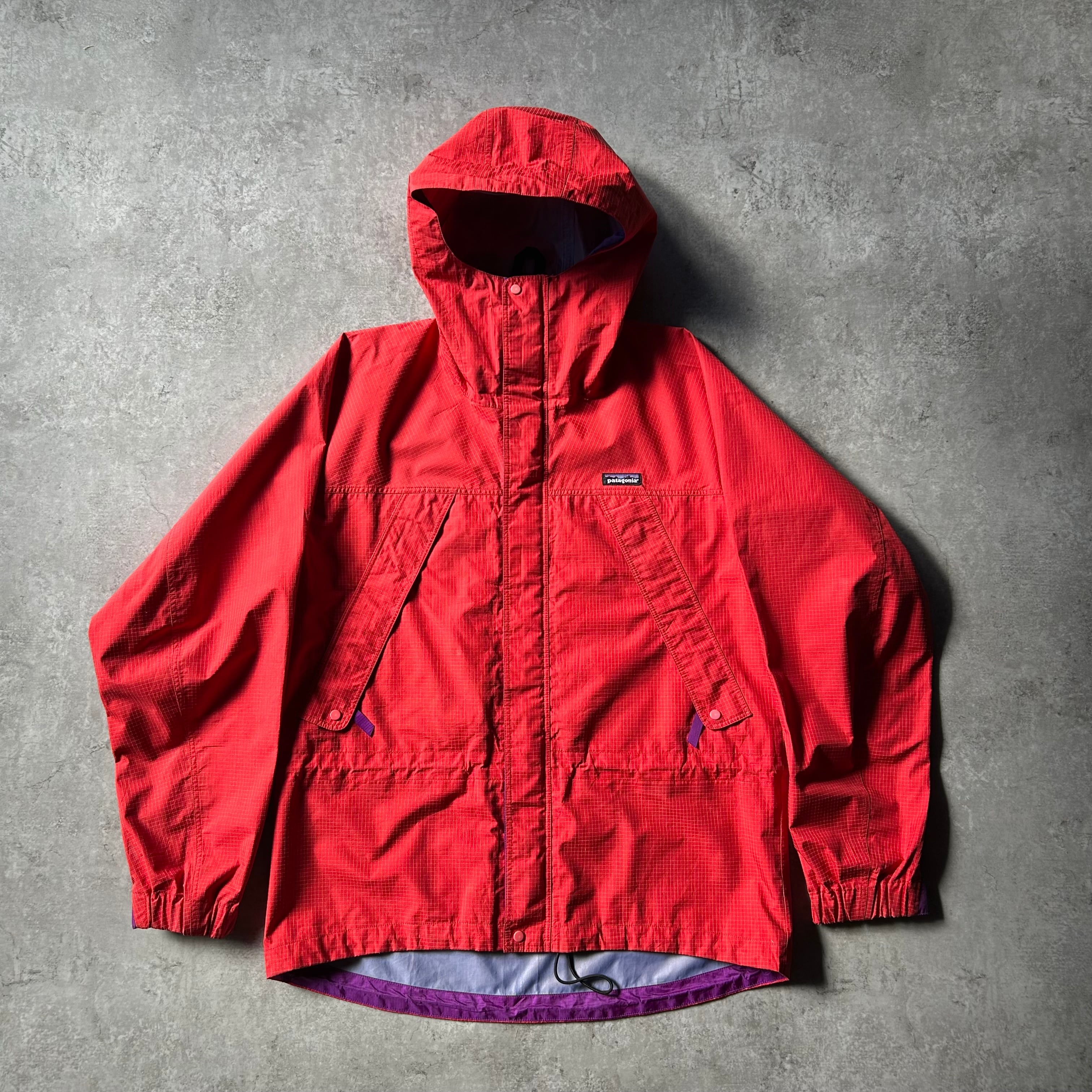 90s パタゴニア スーパーアルパインジャケット L レッド 雪なしタグ