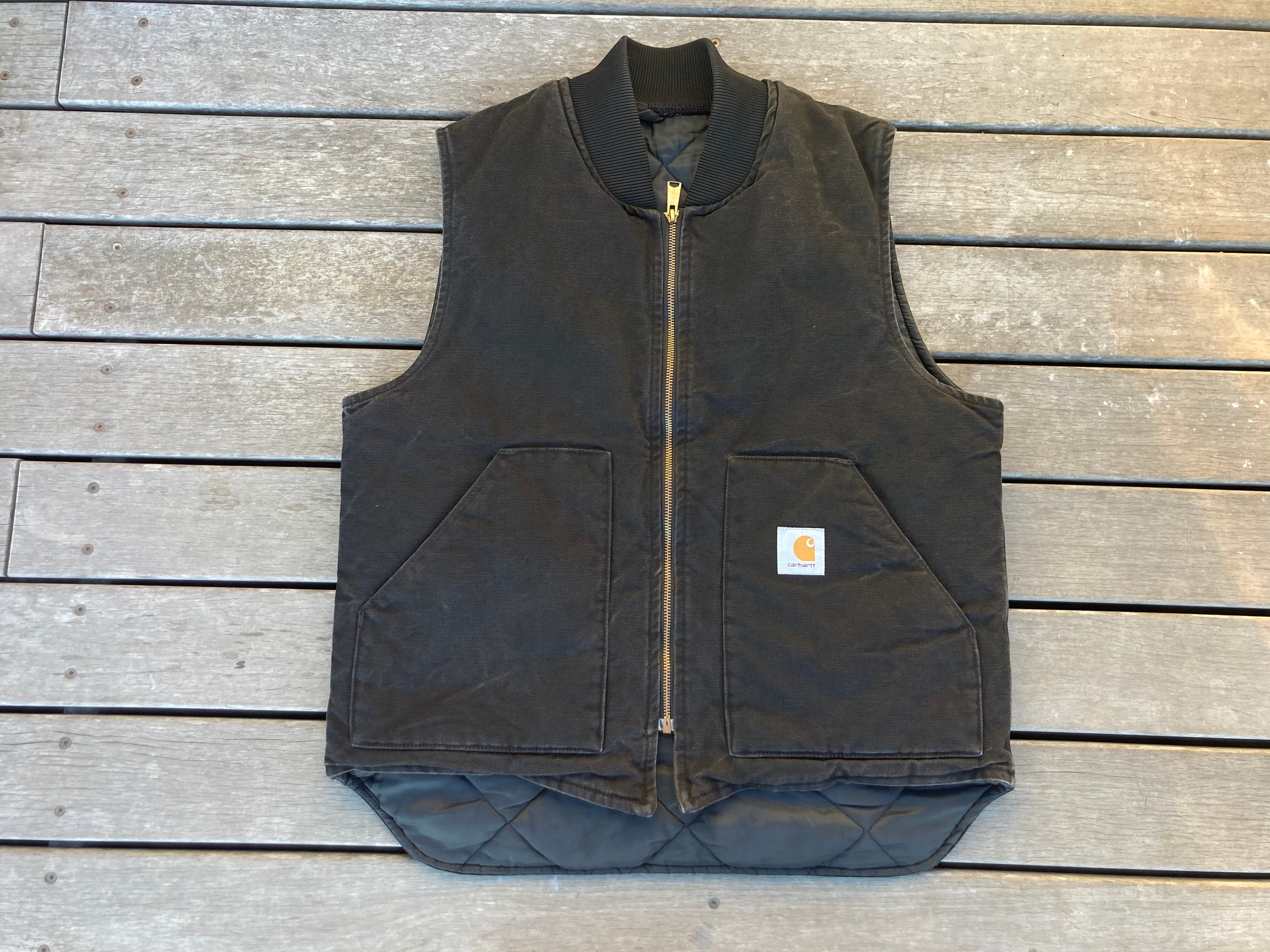 CARHARTT DUCK VEST BLACK 腰ゴムモデル | CEREAL（シリアル）