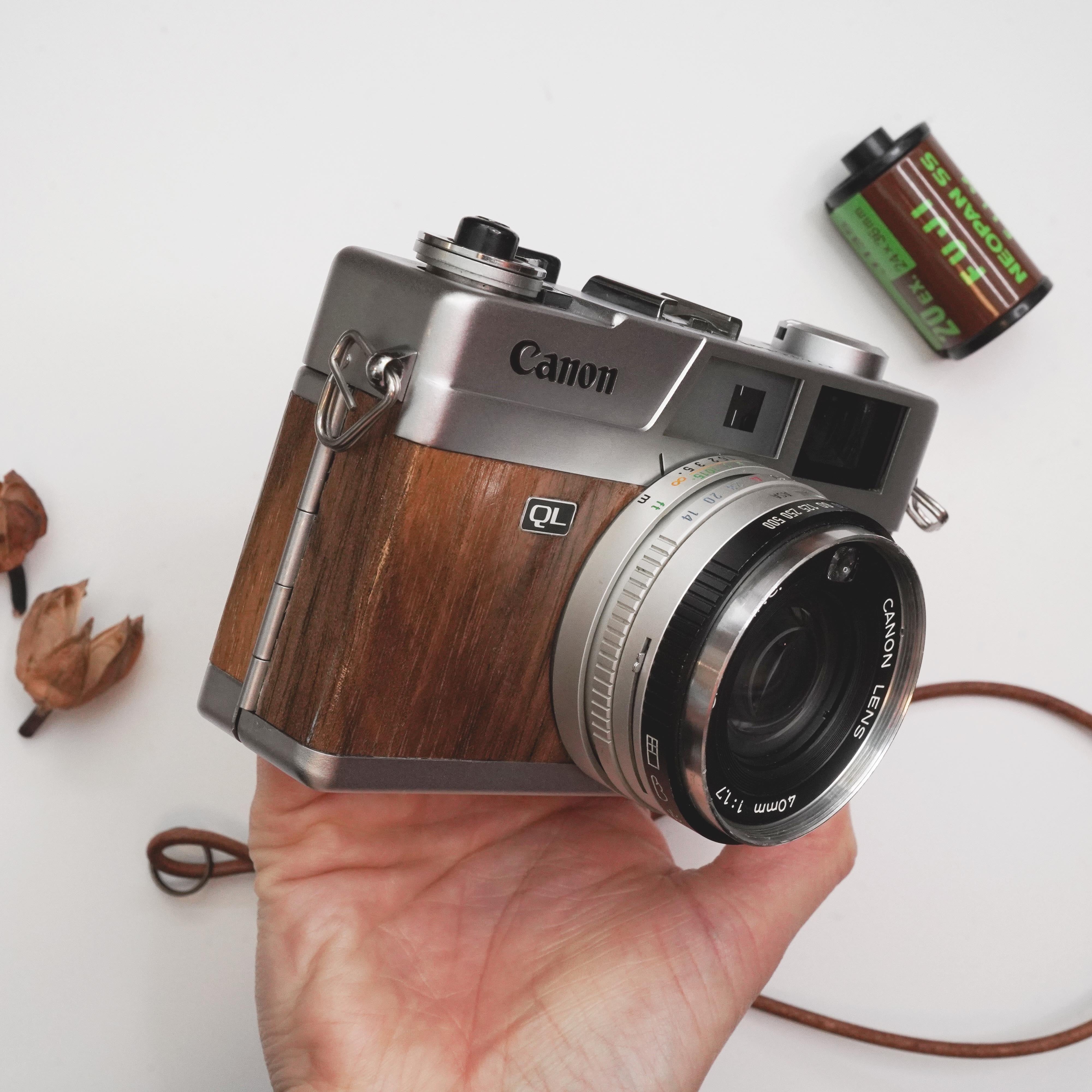Walnut ウォルナット CANON CANONET QL17 (QL17 Giii) | Macha Cameras