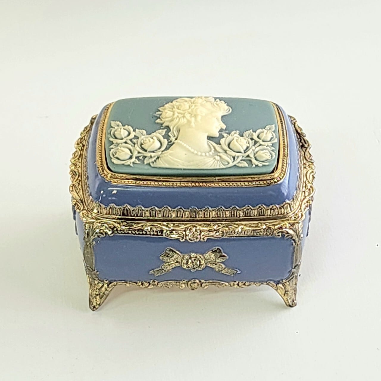 新品未使用・ヴィンテージ】Sankyo オルゴール ジュエリーボックス 箱