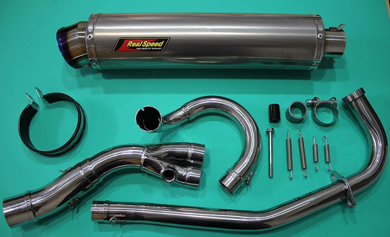 VTR250 / F MC33 FI車専用 METEO メテオ チタン ソリッド リアル