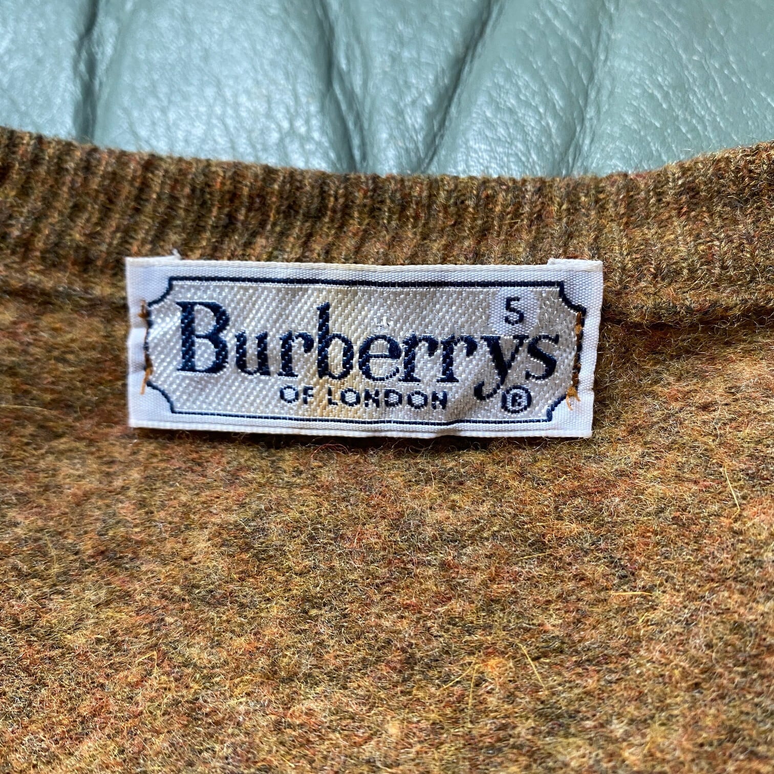 BURBERRY LONDON バーバリー ロンドン ウール ニットセーター メンズL