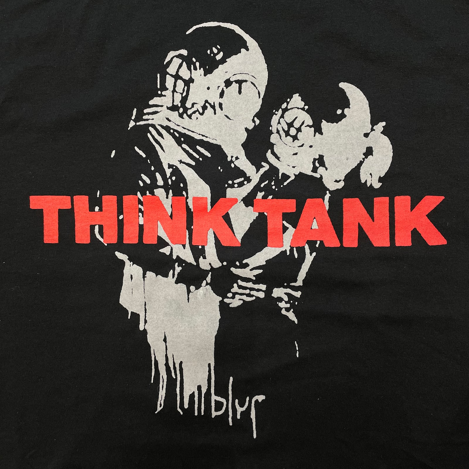 blur「THINK TANK」【BANKSY】ブラー バンクシー Tシャツ T-shirts