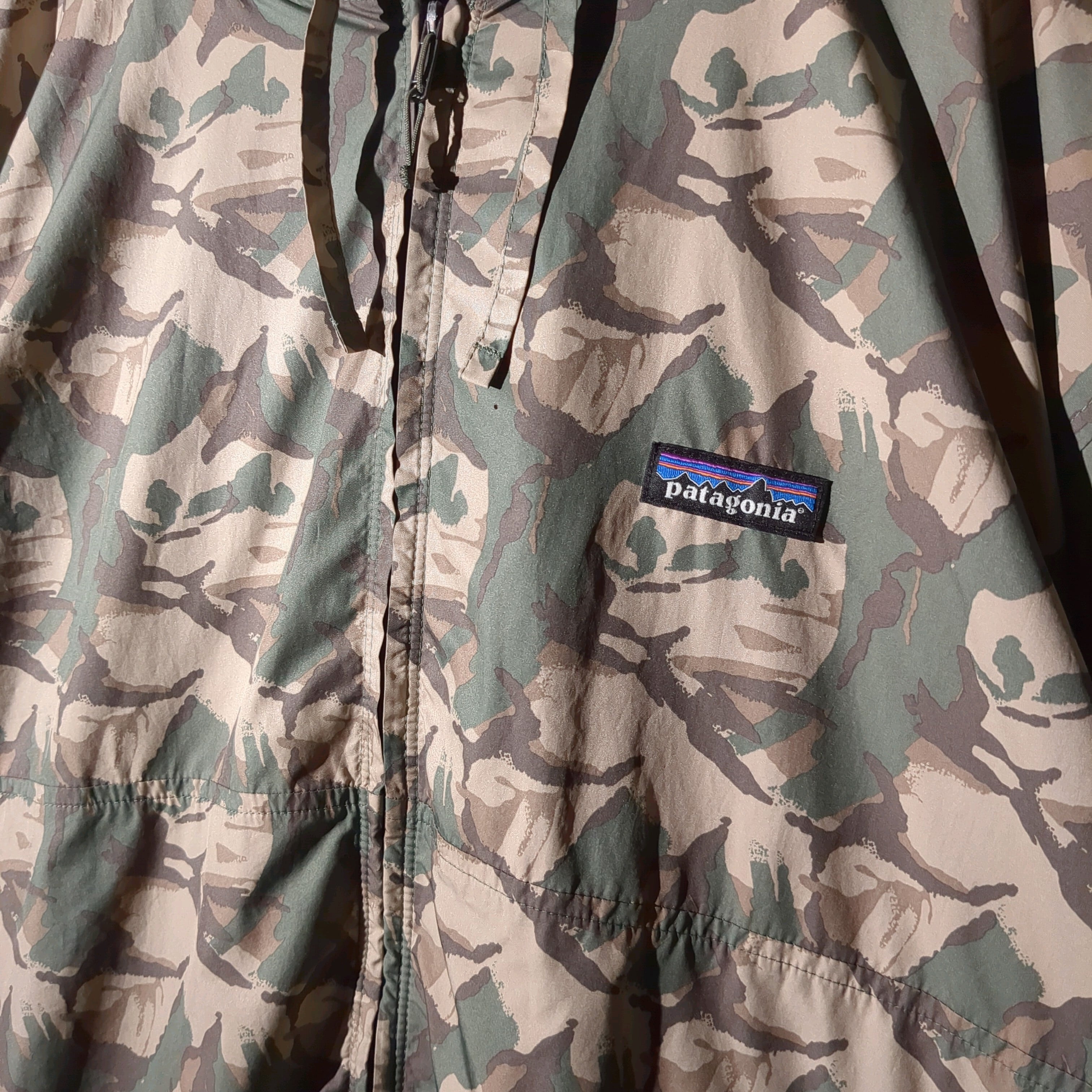 patagonia】迷彩柄 カモ柄 ナイロンジャケット オーバーサイズ