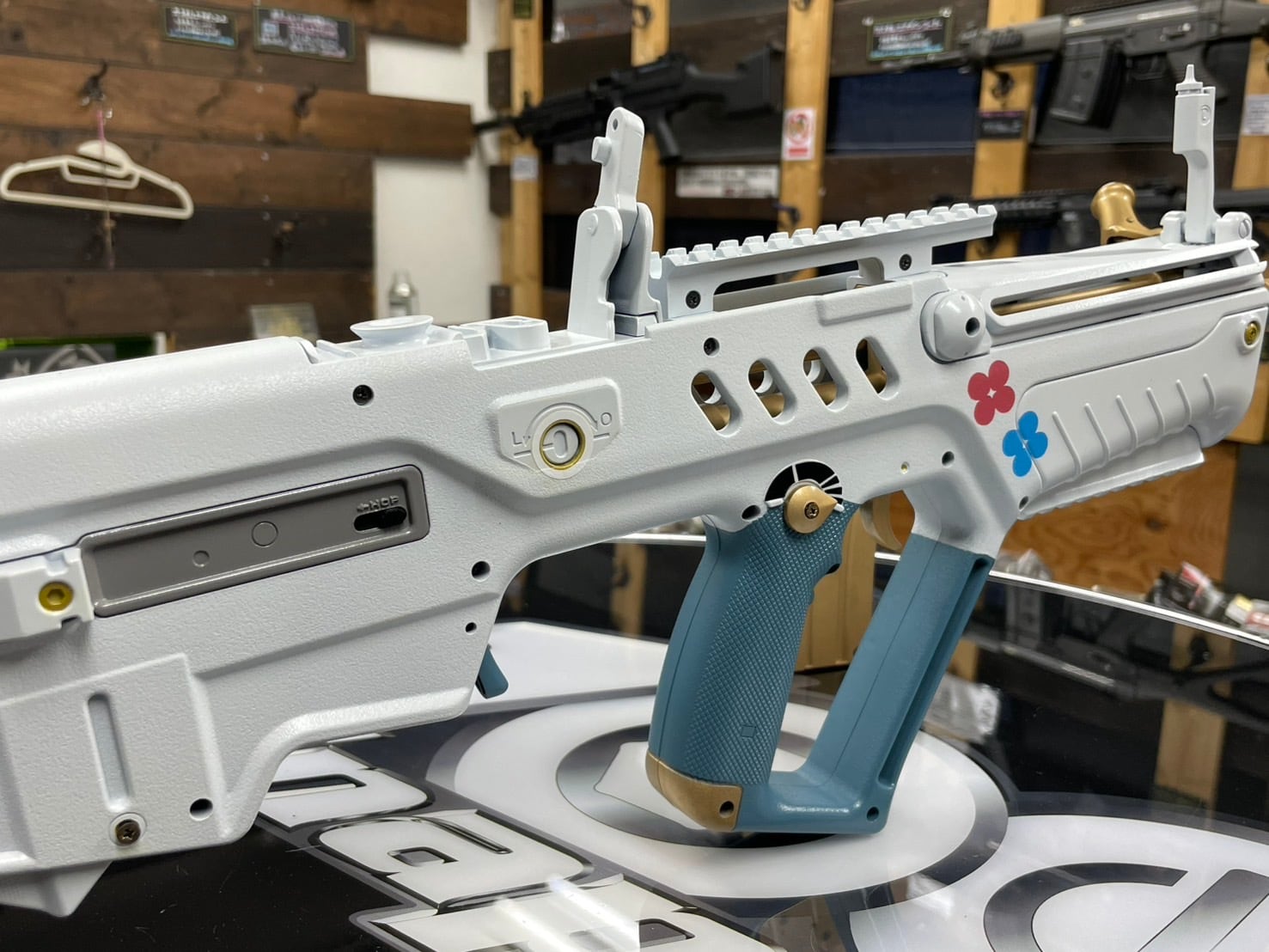 分解全塗装例】東京マルイ 電動ガンBOYS タボール ブルーアーカイブ風