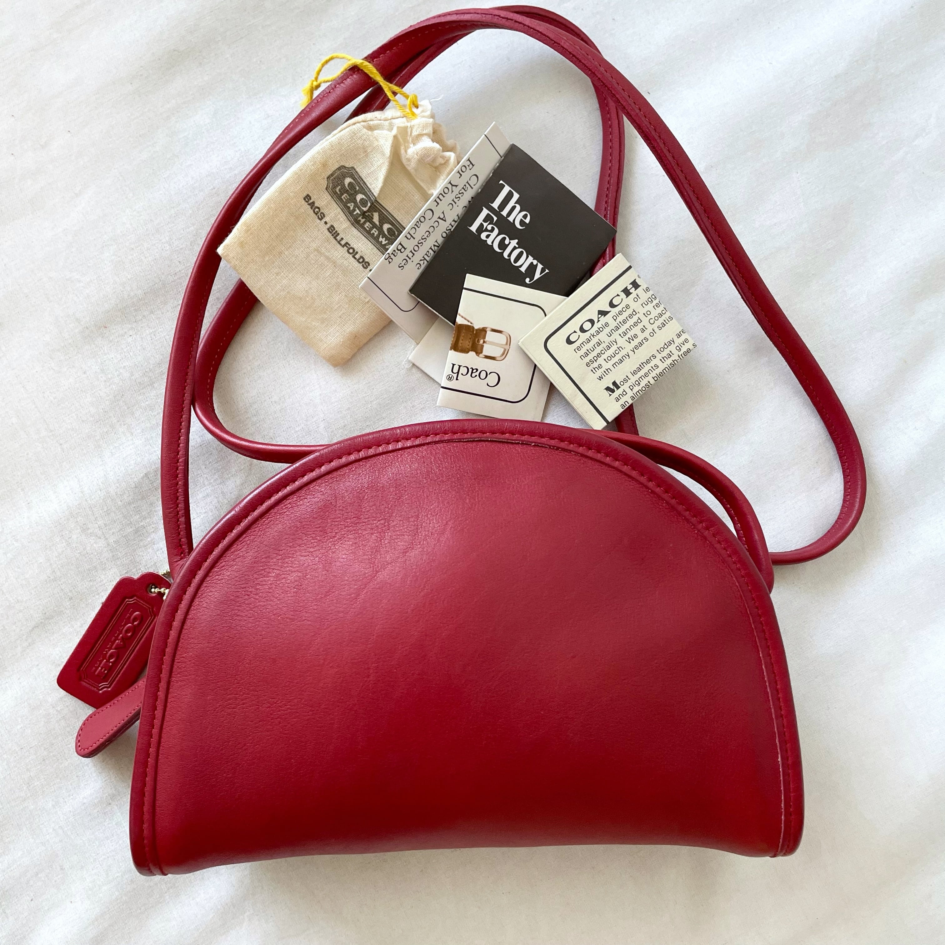 RARE COLOR VINTAGE COACH (OLD COACH オールドコーチ) KIMBALL ZIP IN