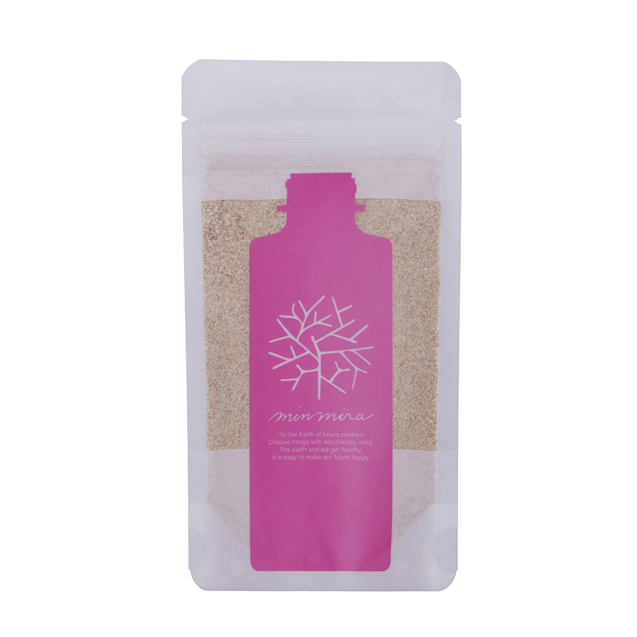 縄文昆布と米ぬかの洗顔クレンジングパウダーS 詰替 | みんなでみらいを