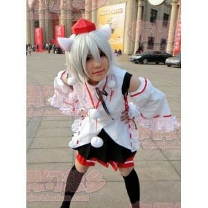 K850 東方Project 東方風神録 犬走 椛（いぬばしり もみじ）風 衣装＋