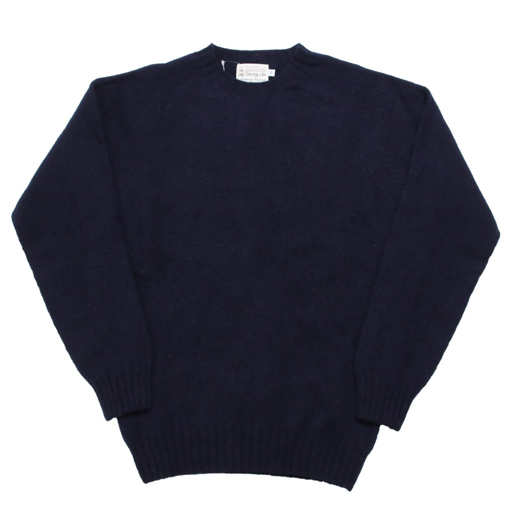 INVERALLAN インバーアラン シェットランドセーター NEW NAVY(ニュー