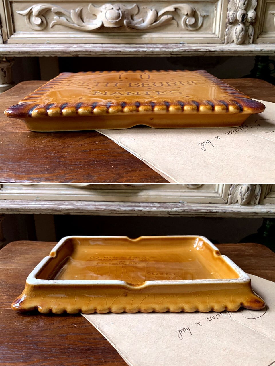 LU ビスケット プレート 陶器 | Brocante de La Cocotte （フランス