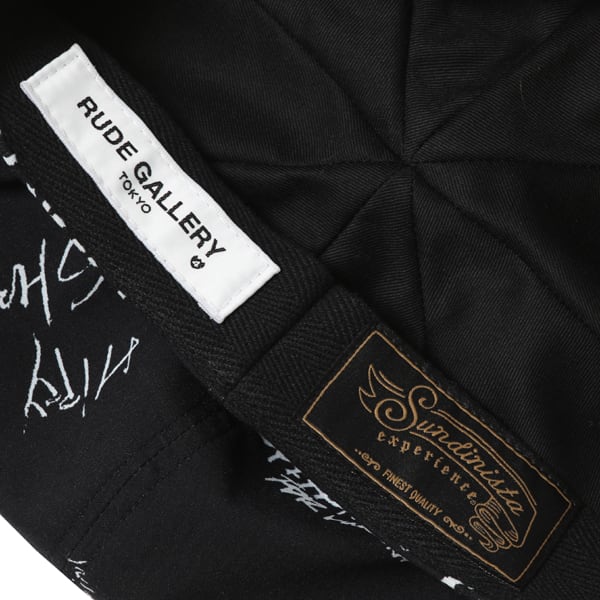 SUNDINISTA EXPERIENCE × RUDE GALLERY CRAY CASQUETTE / RUDE GALLERY