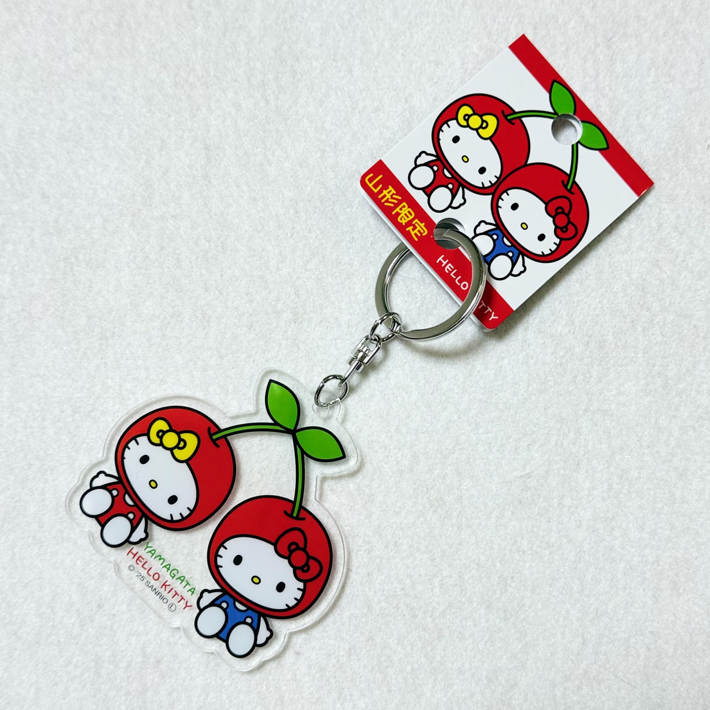 キティ山形 さくらんぼ アクリルキーホルダー | TORCH-Online Shop-