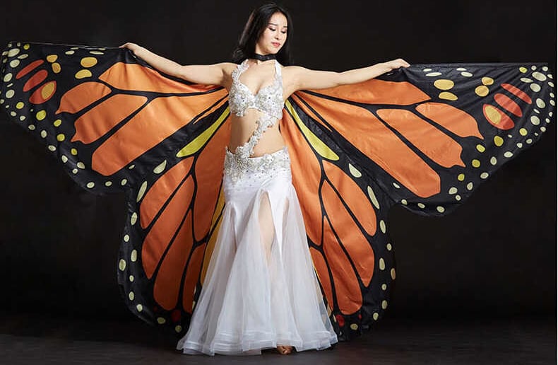 ベリーダンス衣装蝶々のイシスウィングBQW004 | Belly Treasure®︎